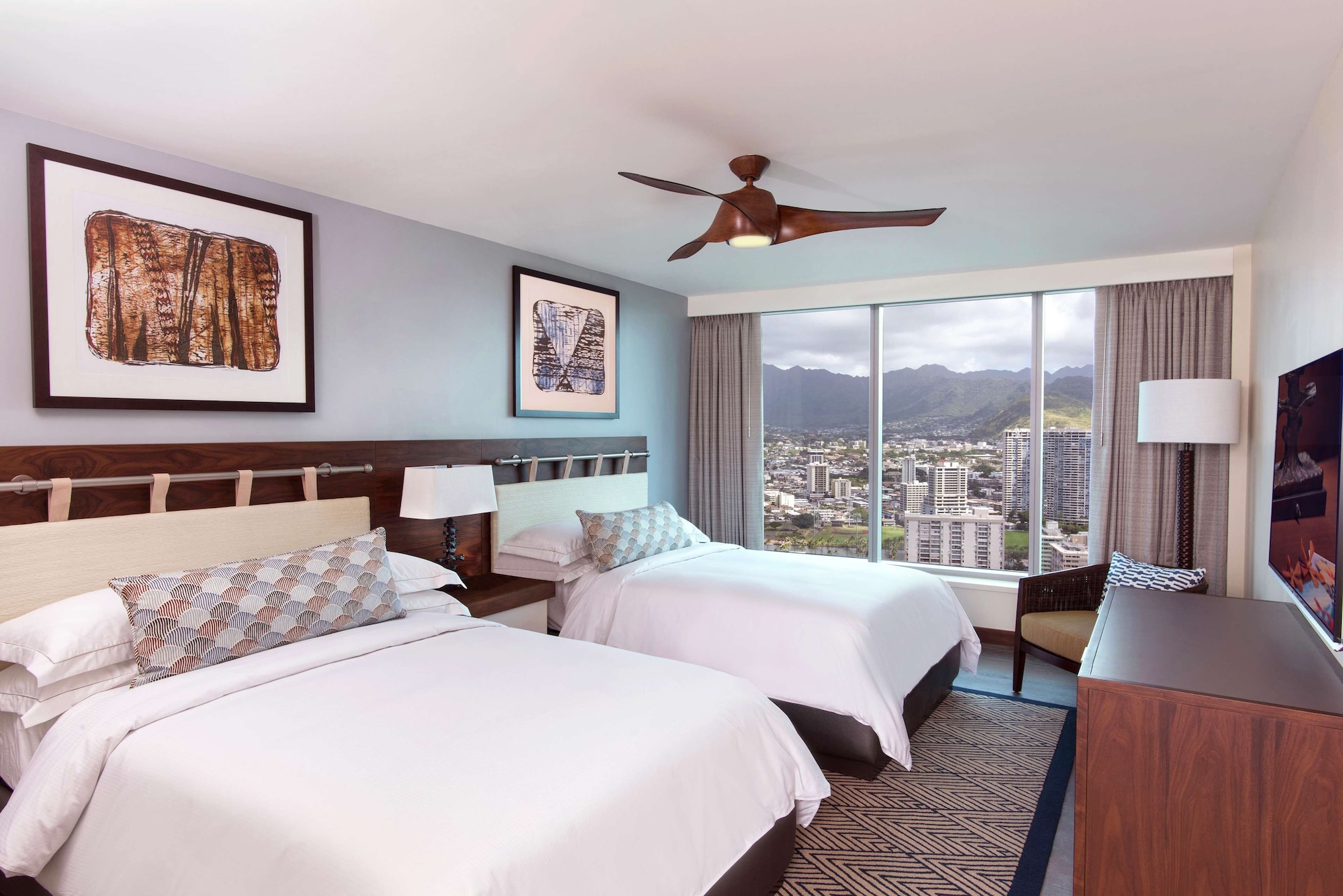 2 Bedrooms, Penthouse, Suite, 2 Double Beds, King Bed, Ocean View, Sofa