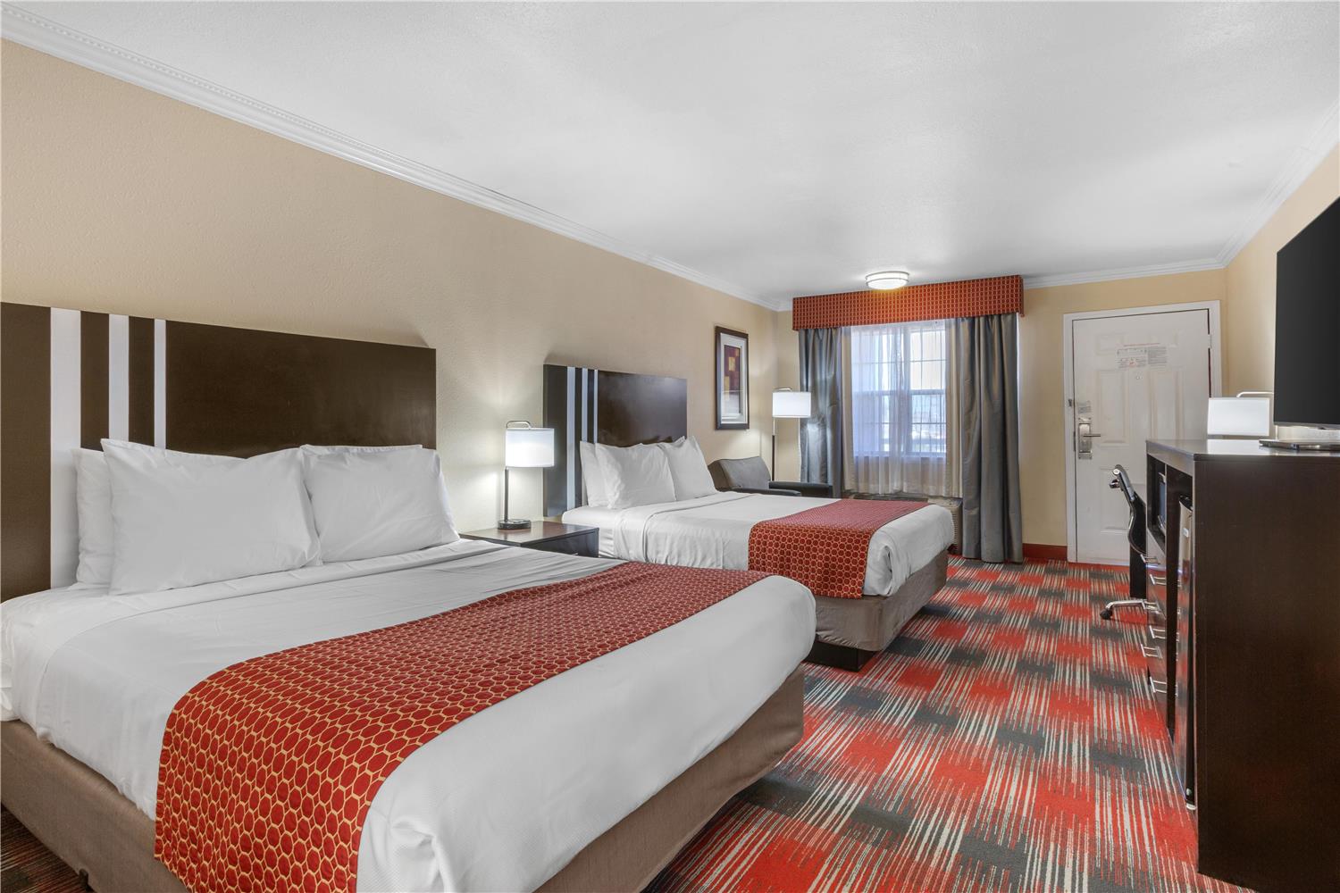 غرفة بسريرين كوين، Best Western Brady Inn 2/3