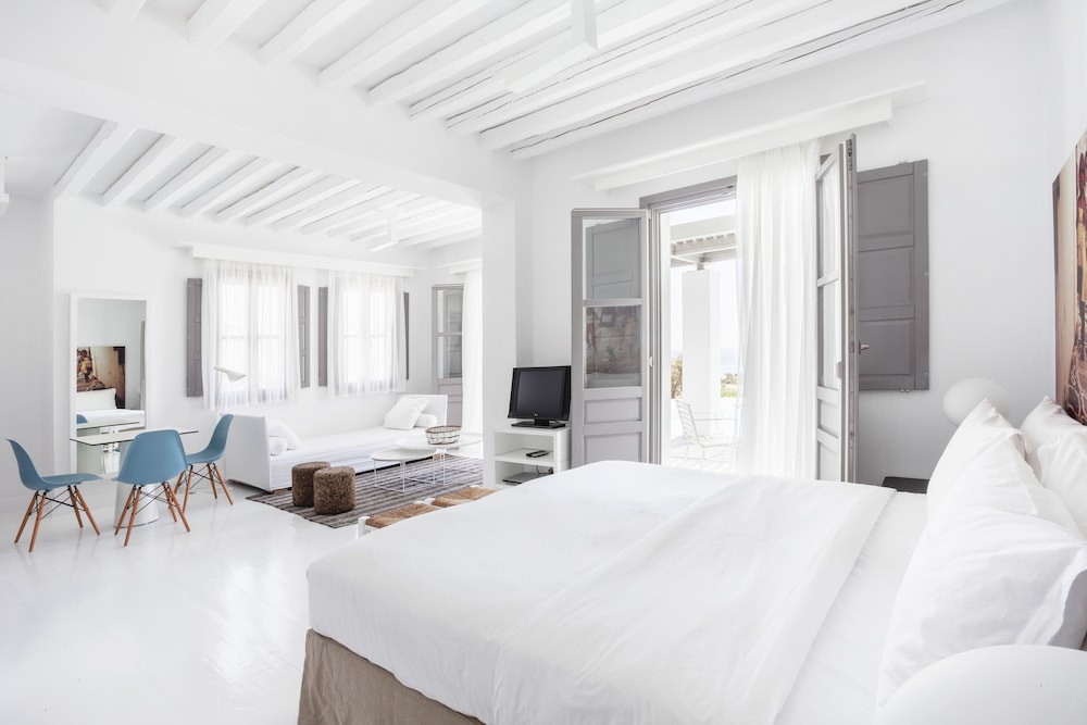 Mediterranean, Suite, Double Bed, Sea View, Sofa, Private Pool