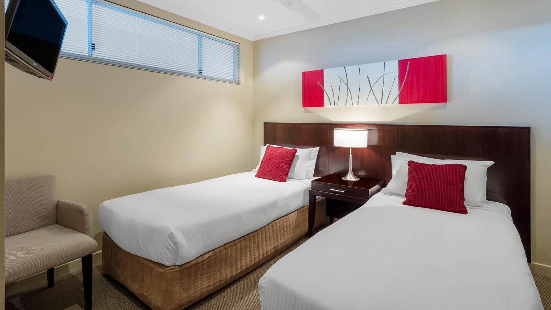 شقة بريميير بإطلالة على البحر بـ3 غرف نوم، Oaks Hervey Bay Resort and Spa 7/10