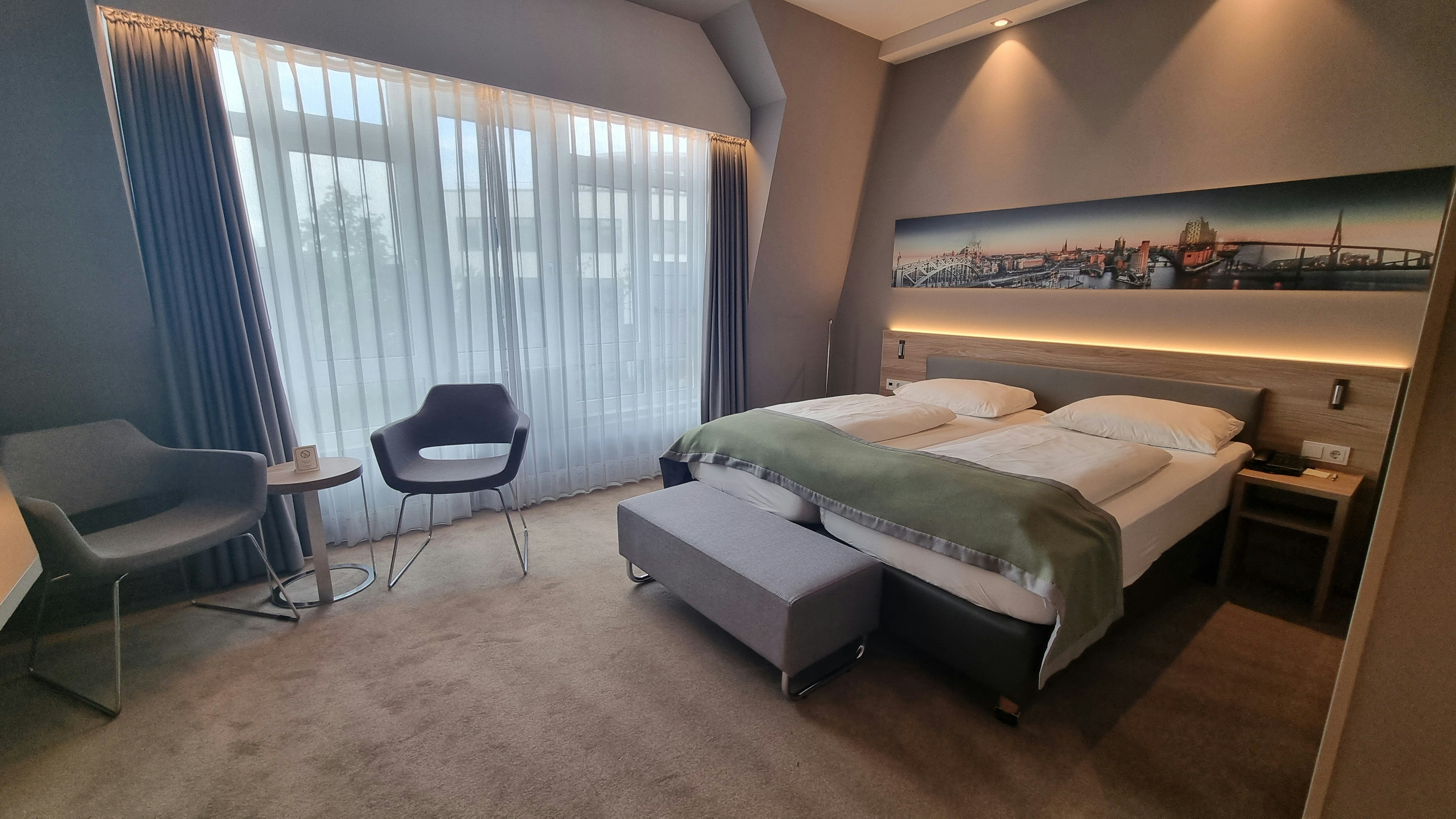 غرفة سوبيريور بسرير مزدوج أو سريرين منفصلين، Hotel Panorama Hamburg-Harburg 3/6