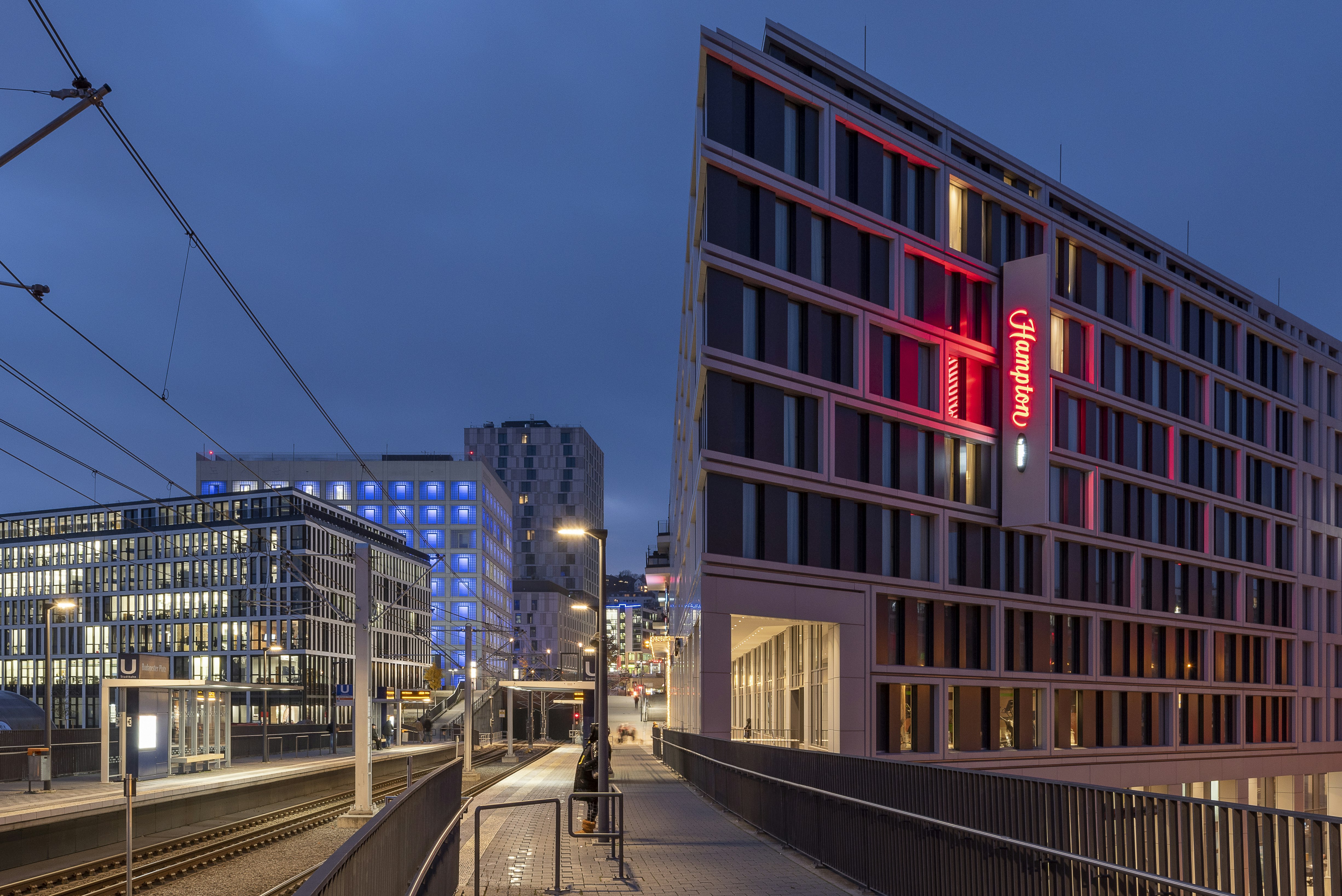 希尔顿欢朋酒店Stuttgart城市中心(Hampton by Hilton Stuttgart City Centre) 图片3