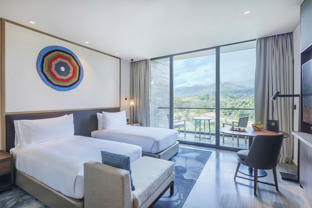 Red Level, Deluxe, King Bed, Mountain View
