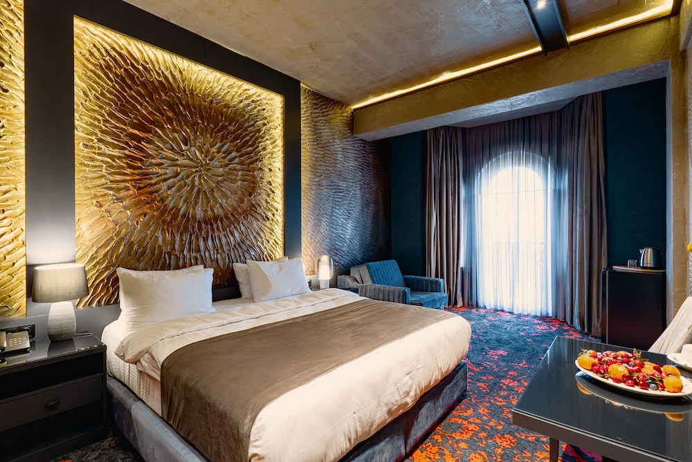 غرفة ديلوكس بسرير مزدوج أو سريرين منفصلين بإطلالة على البحر، Tapis Rouge Design Boutique Hotel 5/10