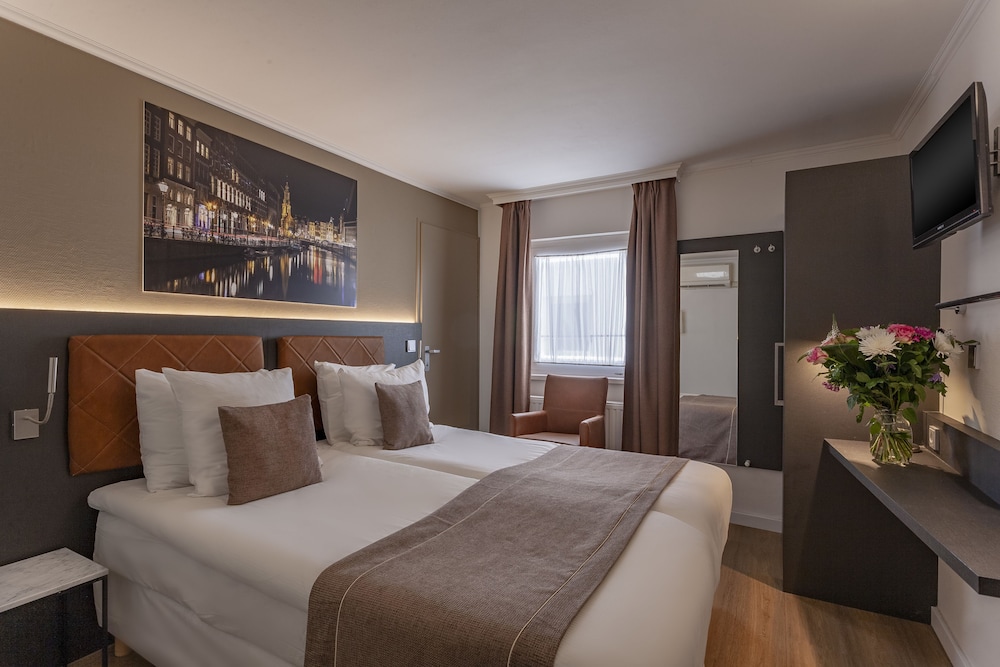 غرفة قياسية بسرير مزدوج أو سريرين منفصلين، Avenue Hotel Amsterdam 2/6