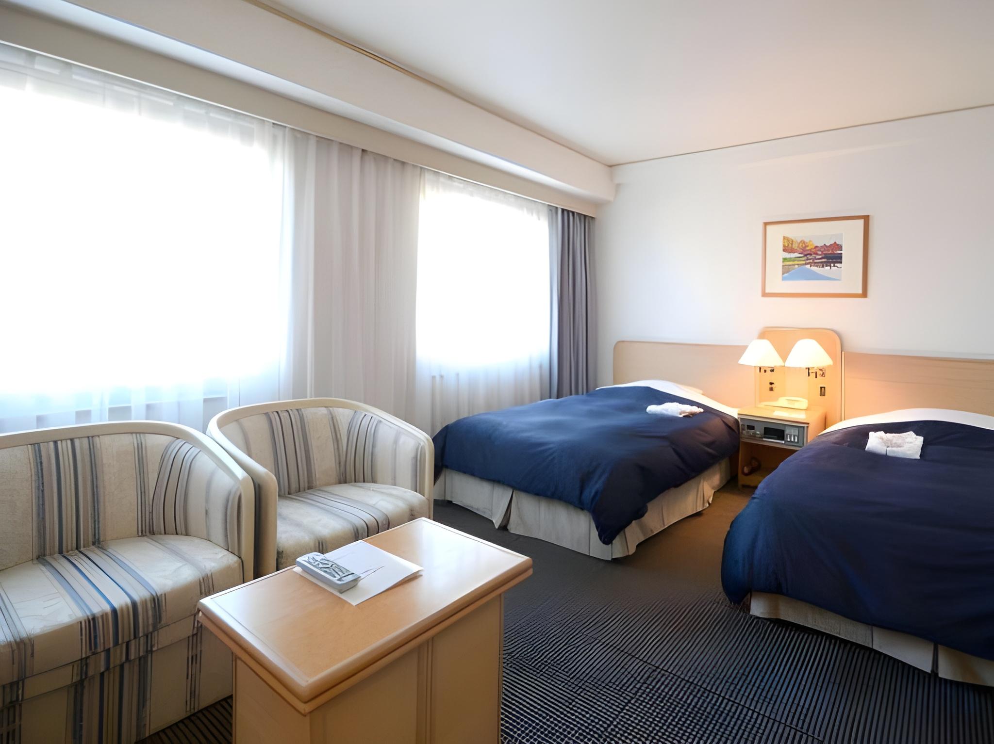 Moderate, 2 Double Beds