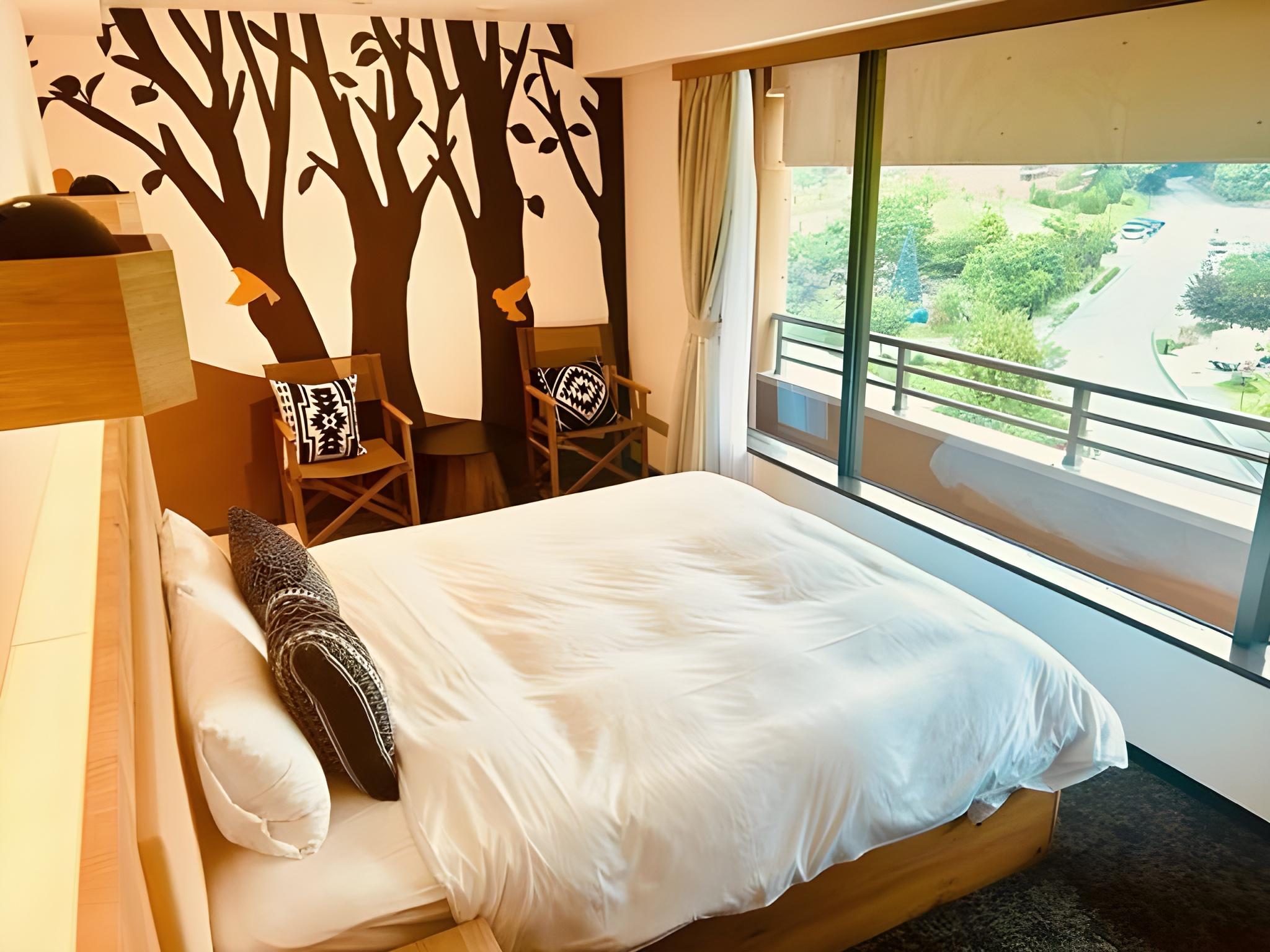 Nature, Double Bed, Park View