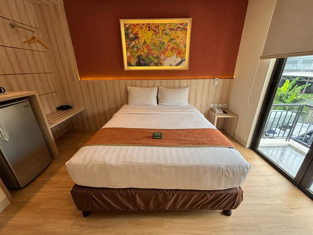 غرفة تنفيذية بسرير كوين بشرفة، D'Bamboo Suites 7/10