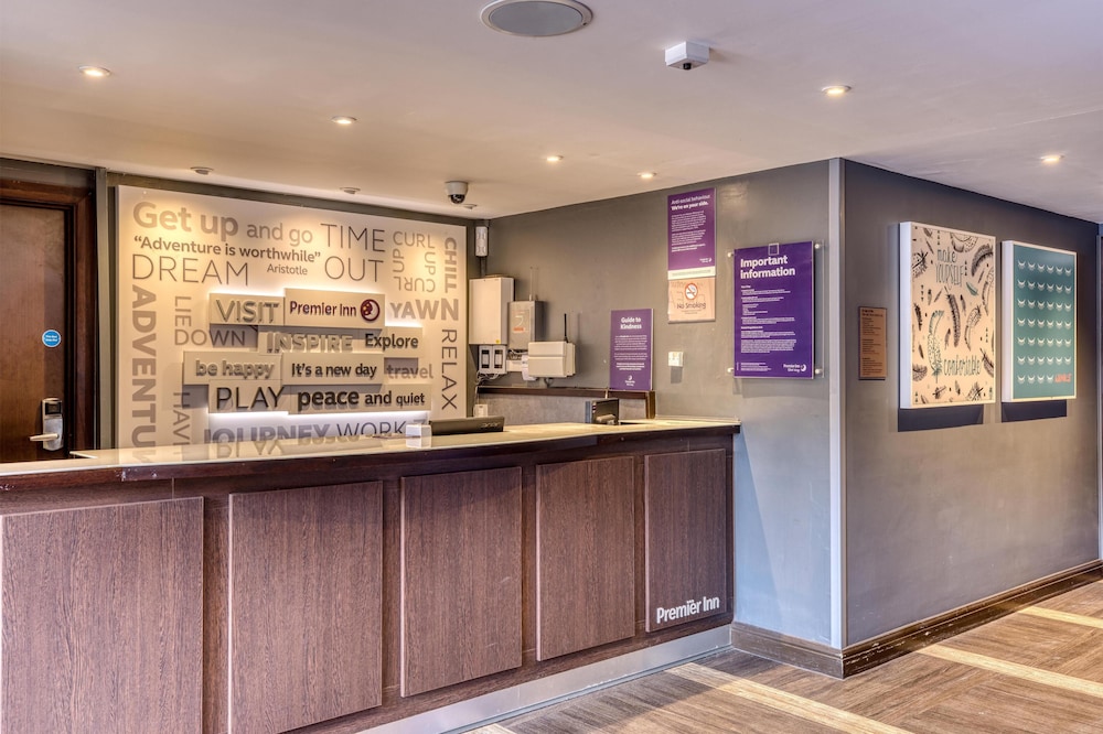 Lobby at Premier Inn Birmingham South Rubery, BIRMINGHAM - UNITED KINGDOM