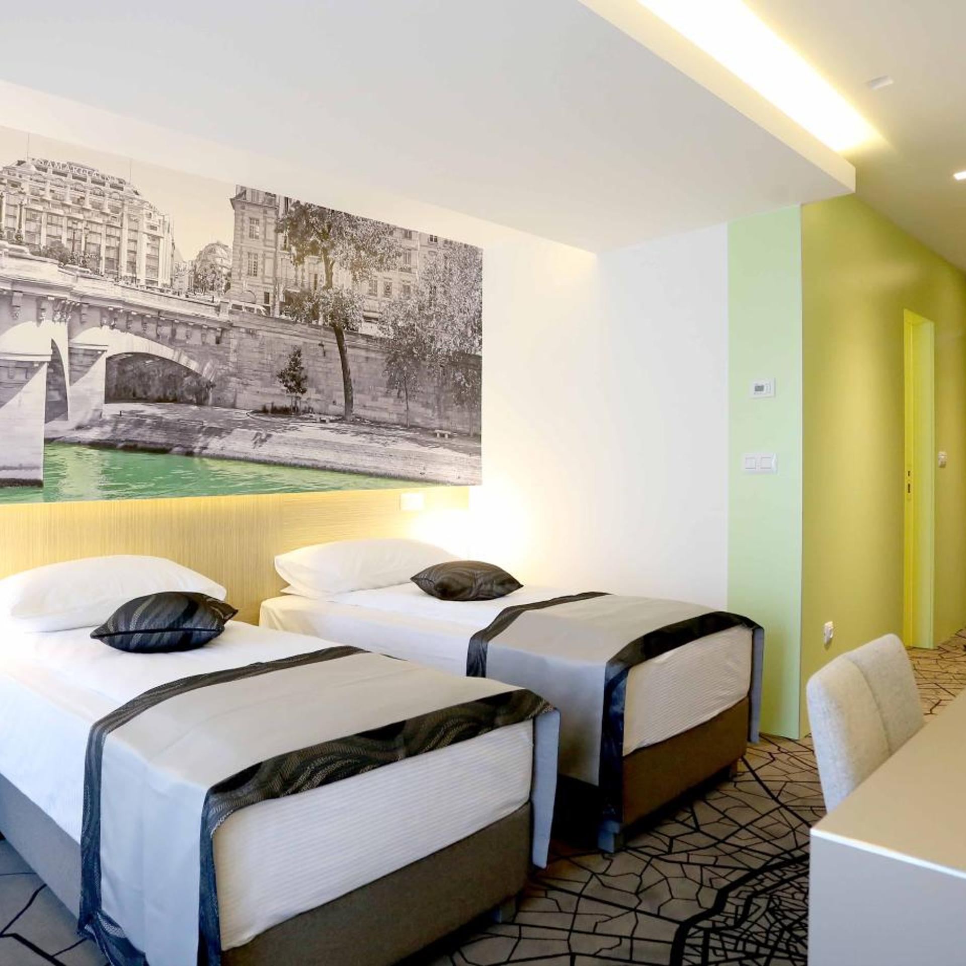 غرفة سوبيريور بسرير مزدوج أو سريرين منفصلين، Grad Hotel 9/10