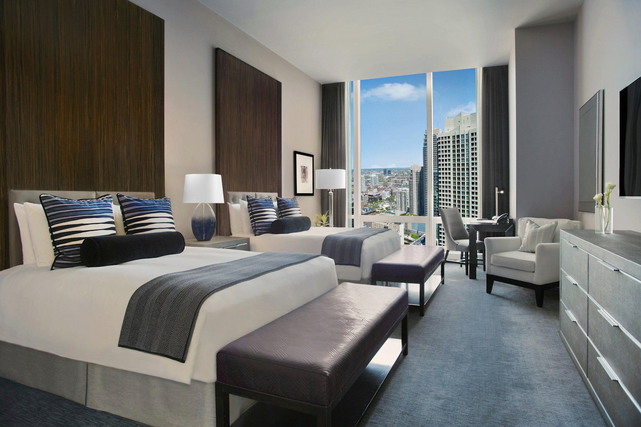 غرفة قياسية بسرير مزدوج أو سريرين منفصلين