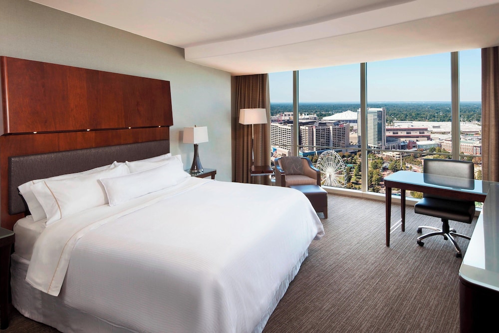 غرفة بسرير كينج لذوي الإعاقة، The Westin Peachtree Plaza Atlanta 2/14