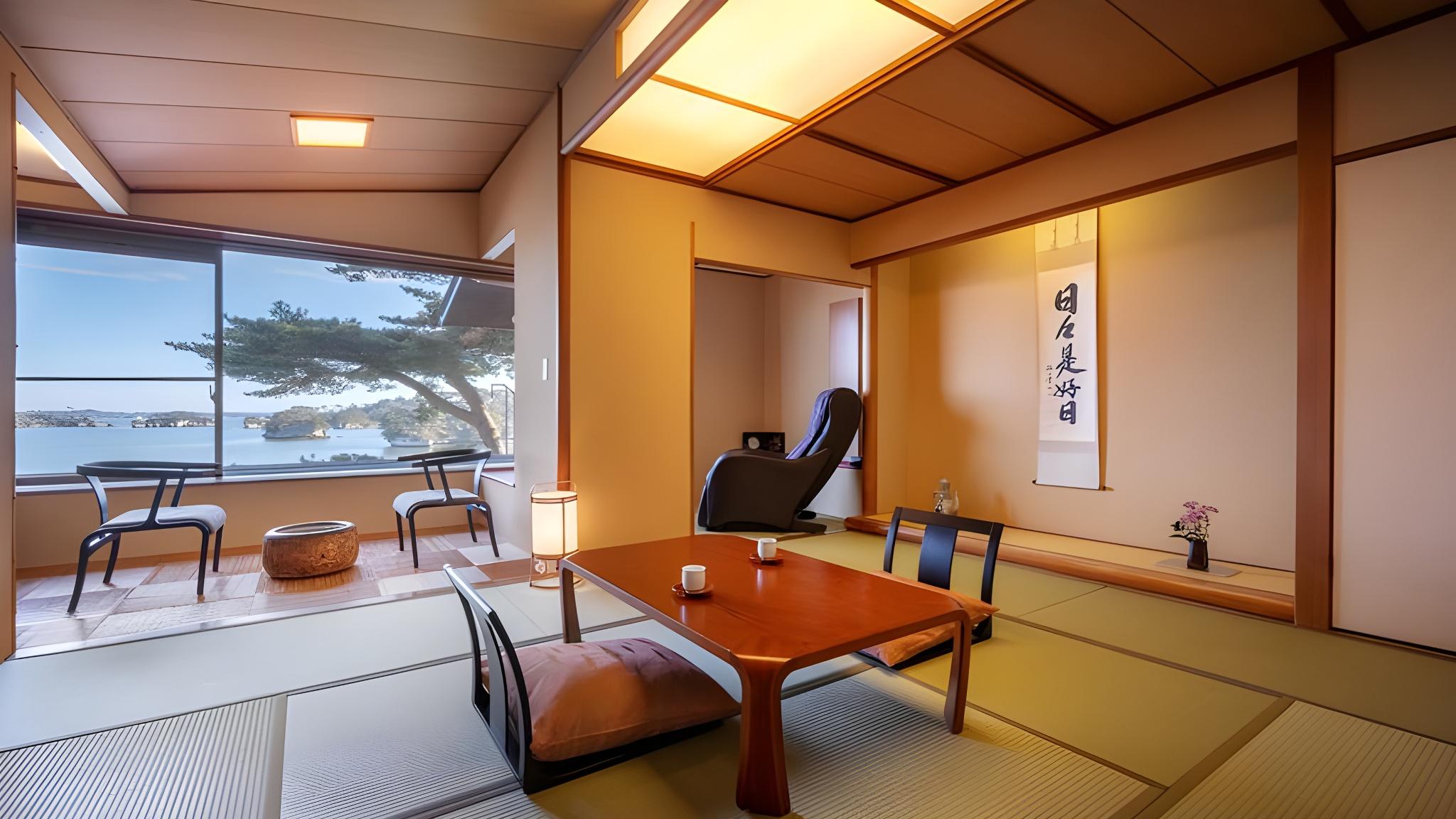 Japanese, Standard, Ocean Front, Main Building