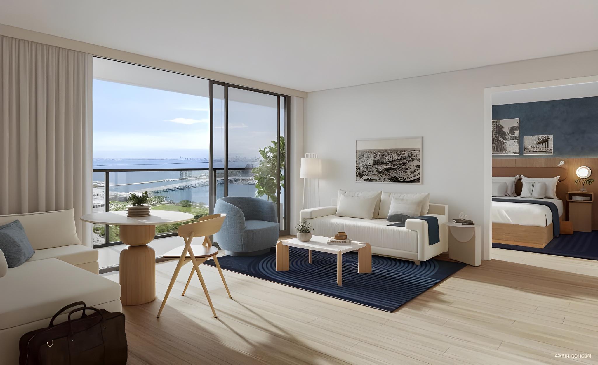 2 Bedrooms, Apartment, 3 Beds, City View, Balcony, Kitchen
