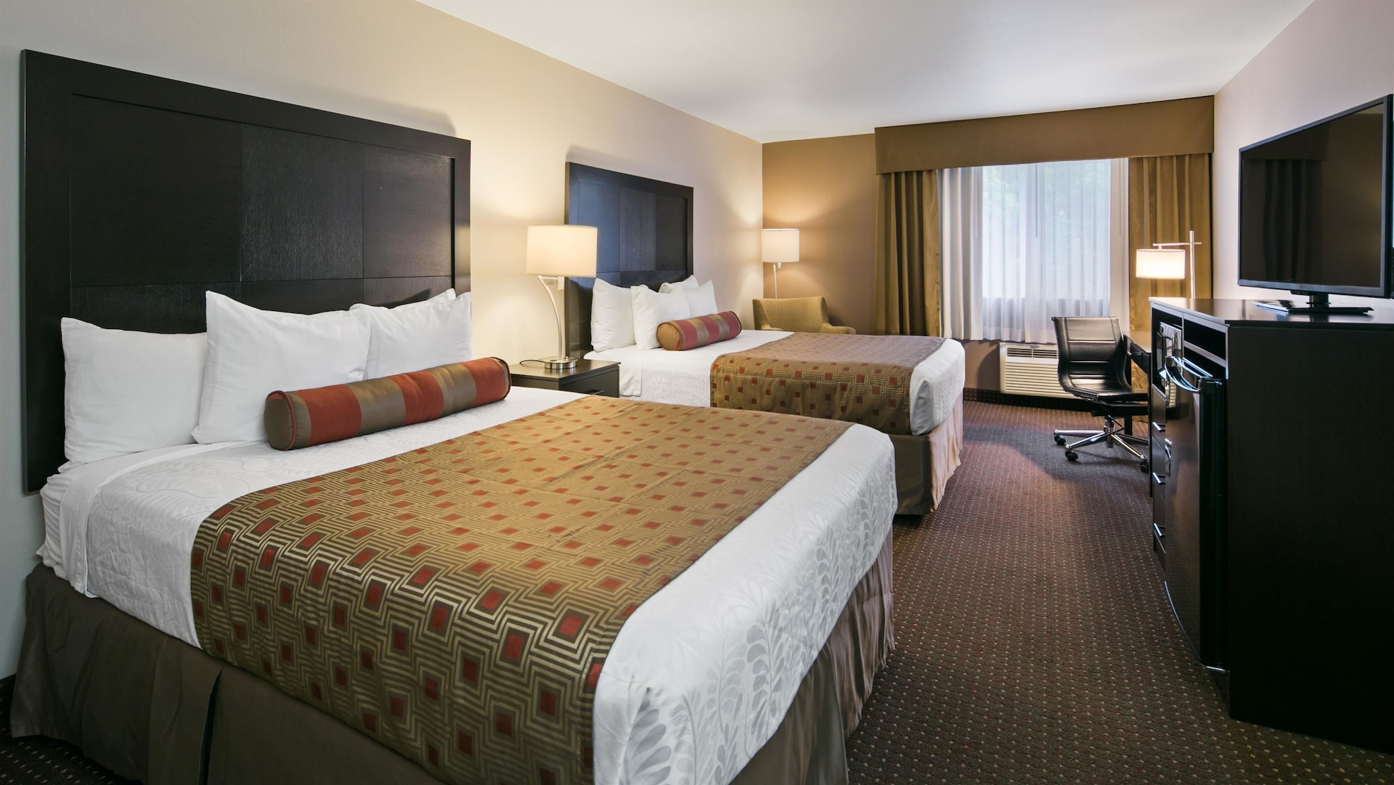 غرفة قياسية بسريرين كوين، Best Western Inn Of Vancouver 2/10