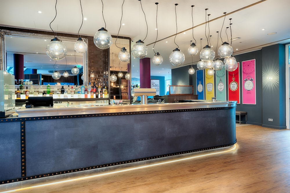 Lobby at Premier Inn Stuttgart Bad Cannstatt Hotel, STUTTGART