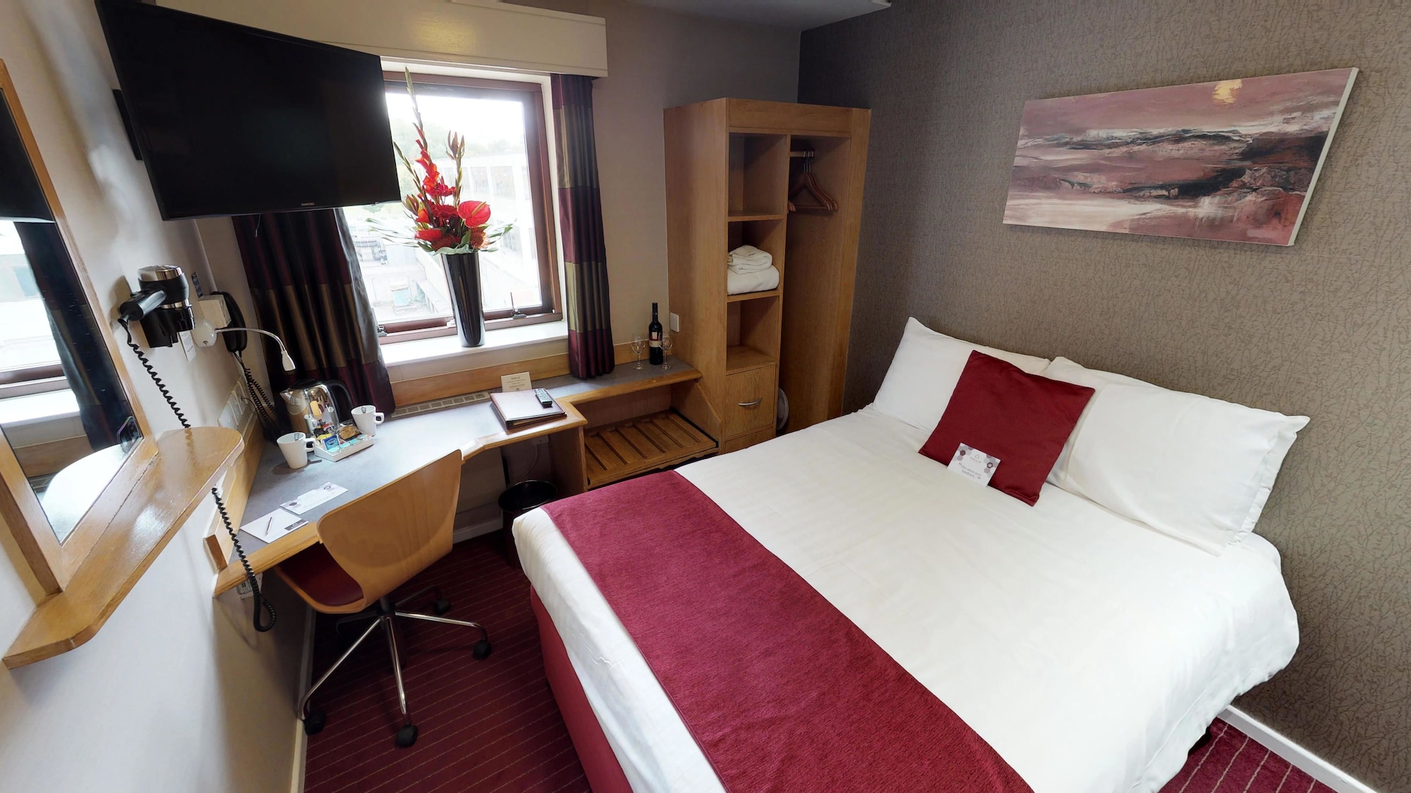 Compact, Double Bed