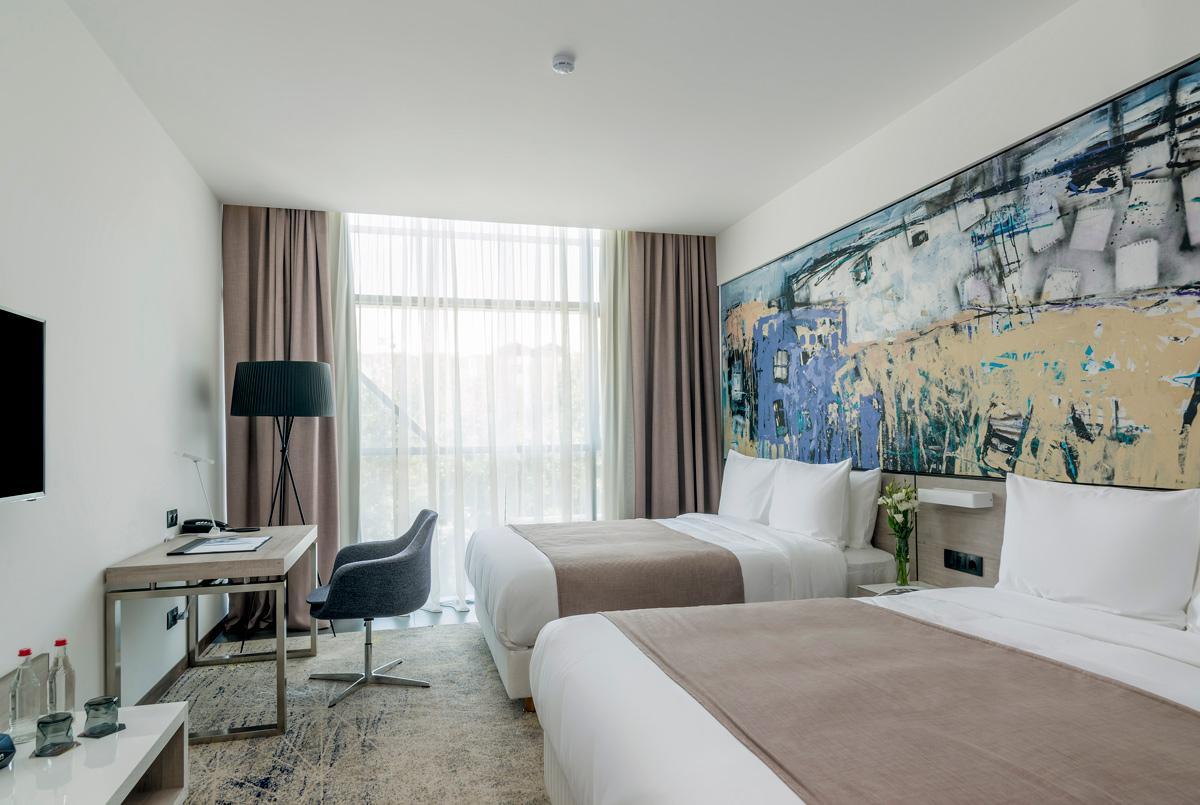 غرفة سوبيريور بسريرين كوين، Messier 53 Hotel Yerevan 2/2