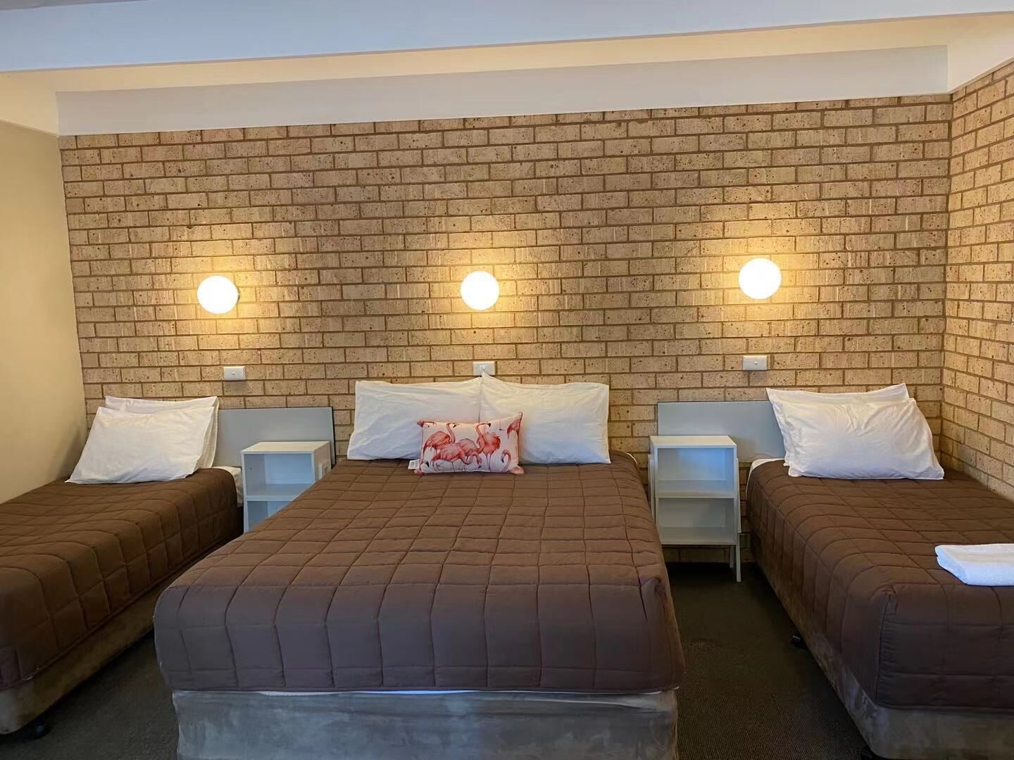 Family, Quadruple, 1 Double and 3 Single Beds