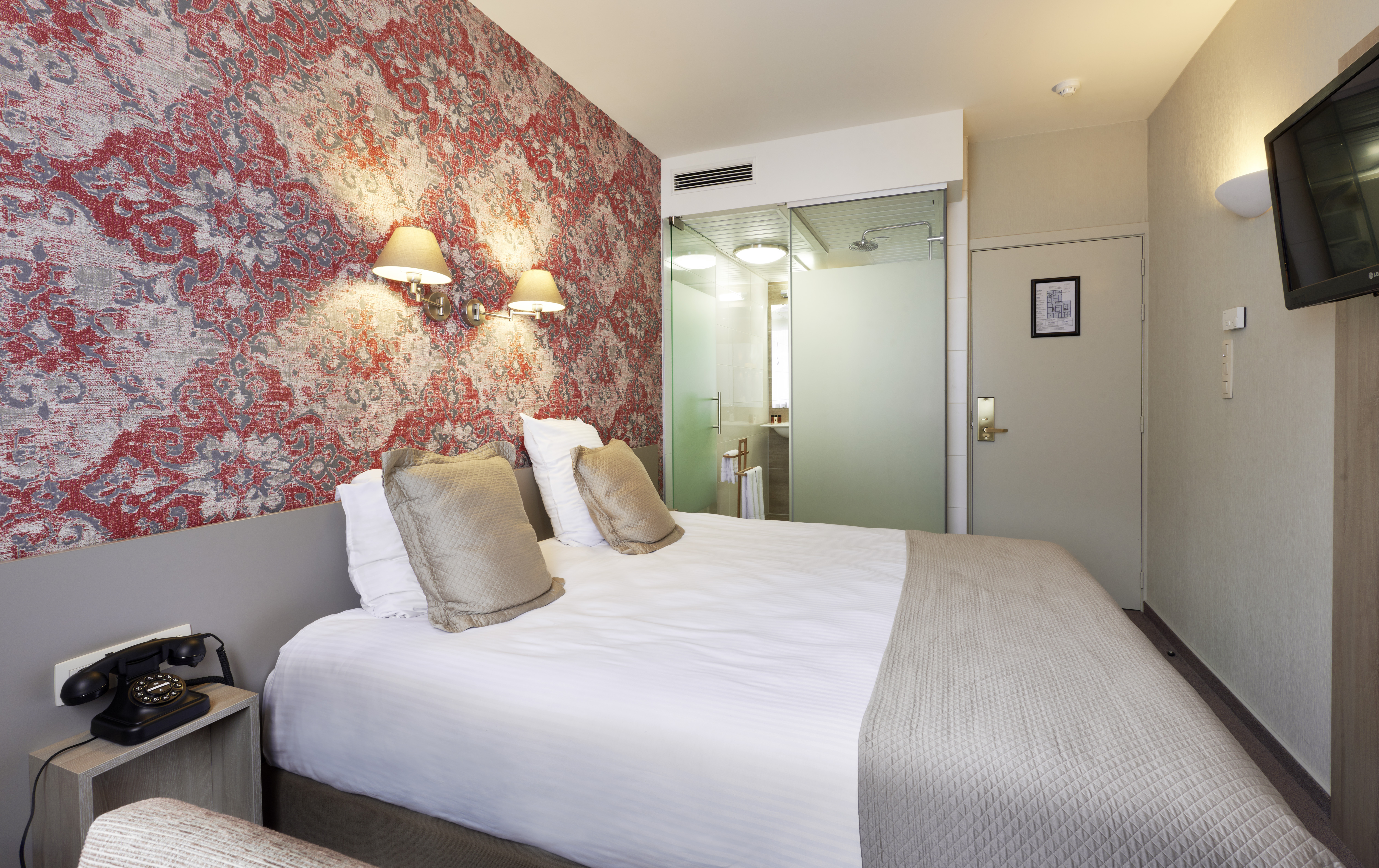 Room at Leopold Hotel Brussels EU, BRUSSELS