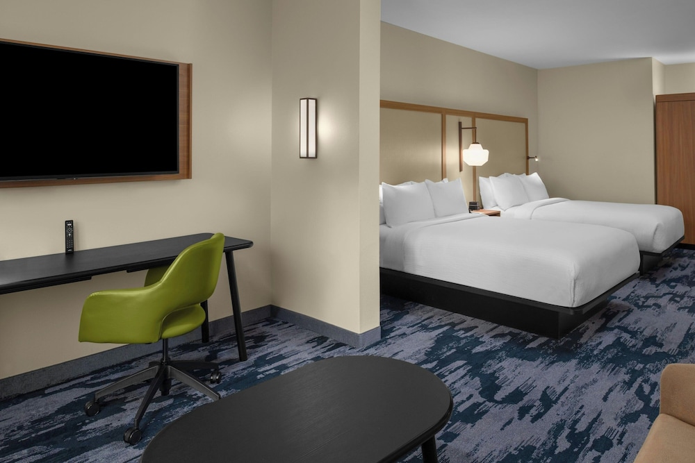 استوديو بسريرين كوين مع أريكة لذوي الإعاقة، Fairfield Inn & Suites Stockton Lathrop 2/3