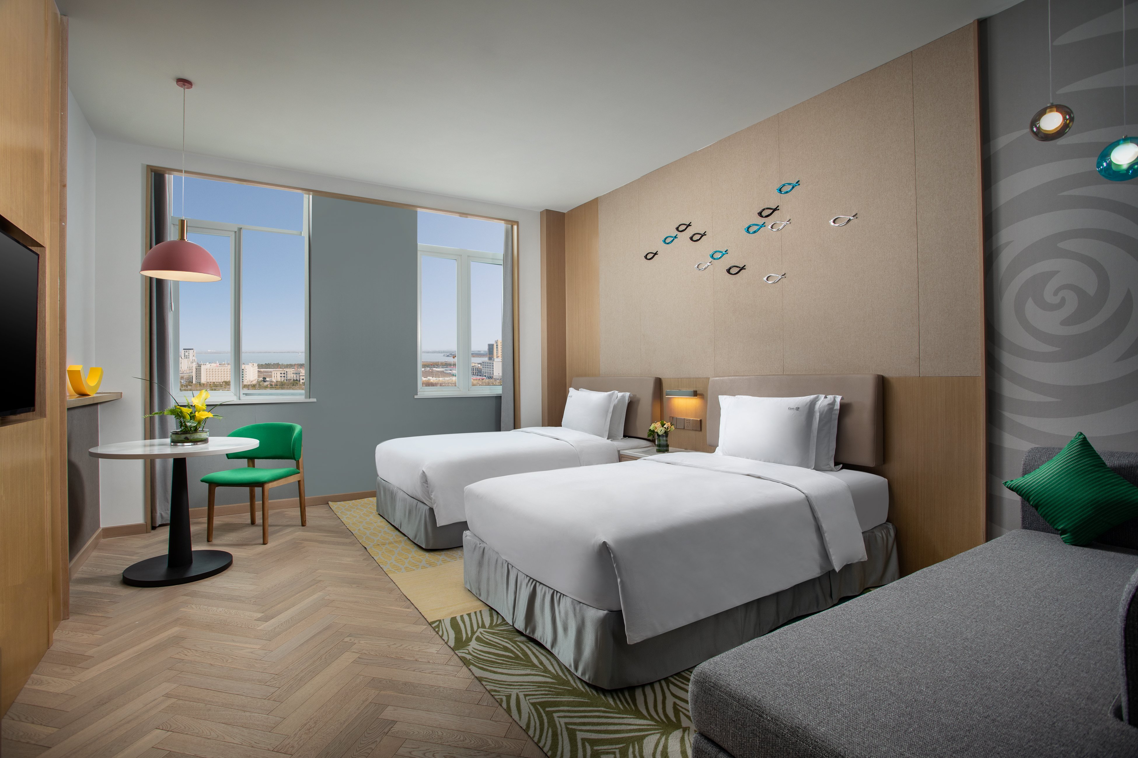 Standard, Twin Beds