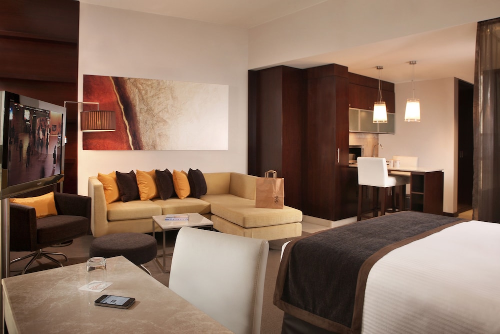 استوديو بسرير كوين بمطبخ صغير، Centro Sharjah Rotana 6/8