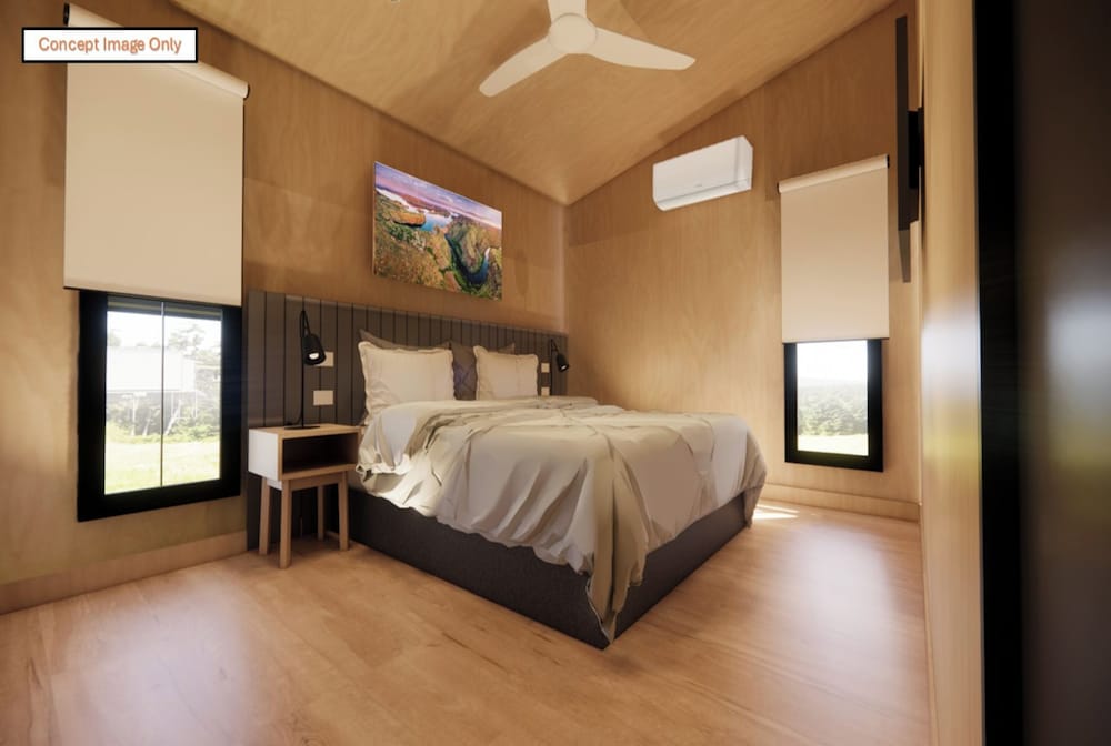 2 Bedrooms, Duplex, Deluxe, Cabin, Queen and Twin Beds