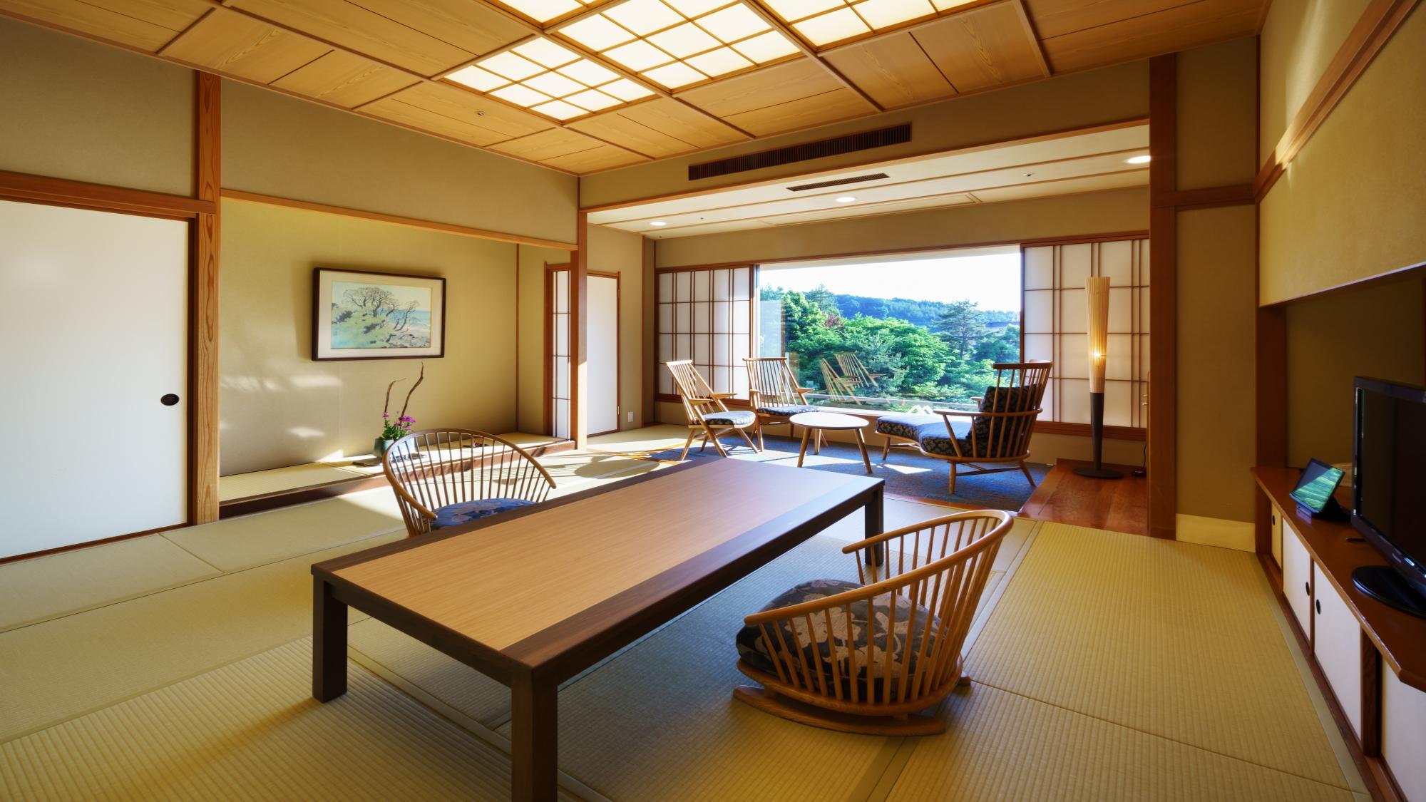 Japanese, Standard, Garden Front, Tatami