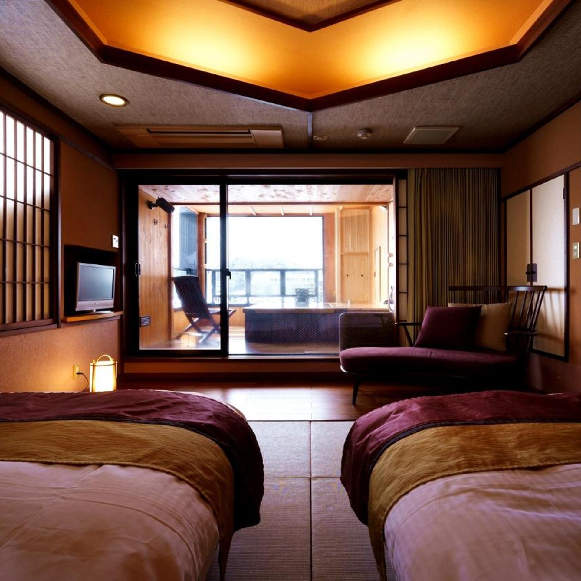 Japanese, Suite, Outdoor Bath