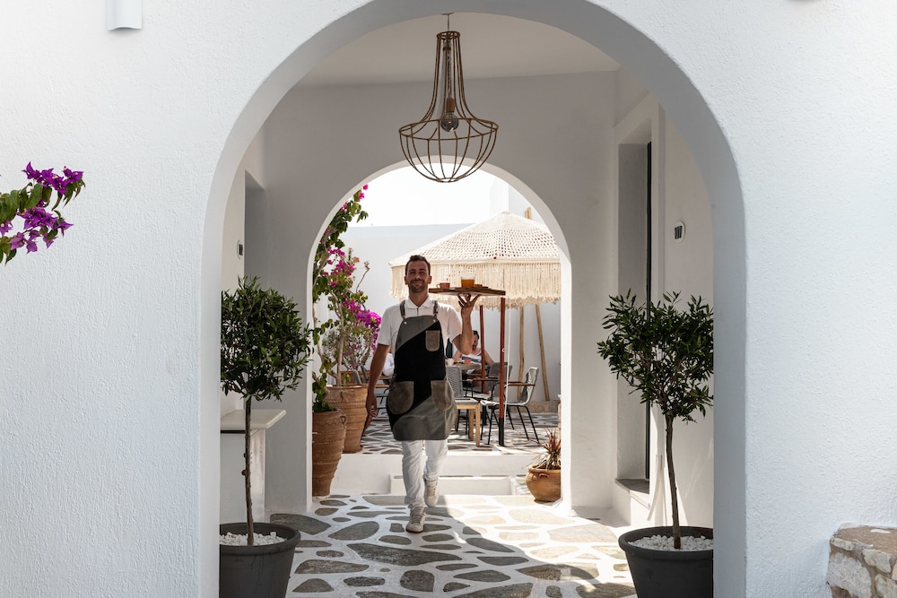 Lobby at Sandaya Luxury Suites, PAROS