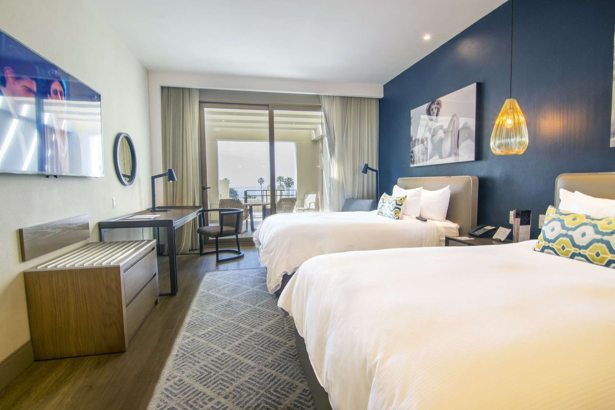 Plus, Deluxe, 2 Queen Beds, Ocean View