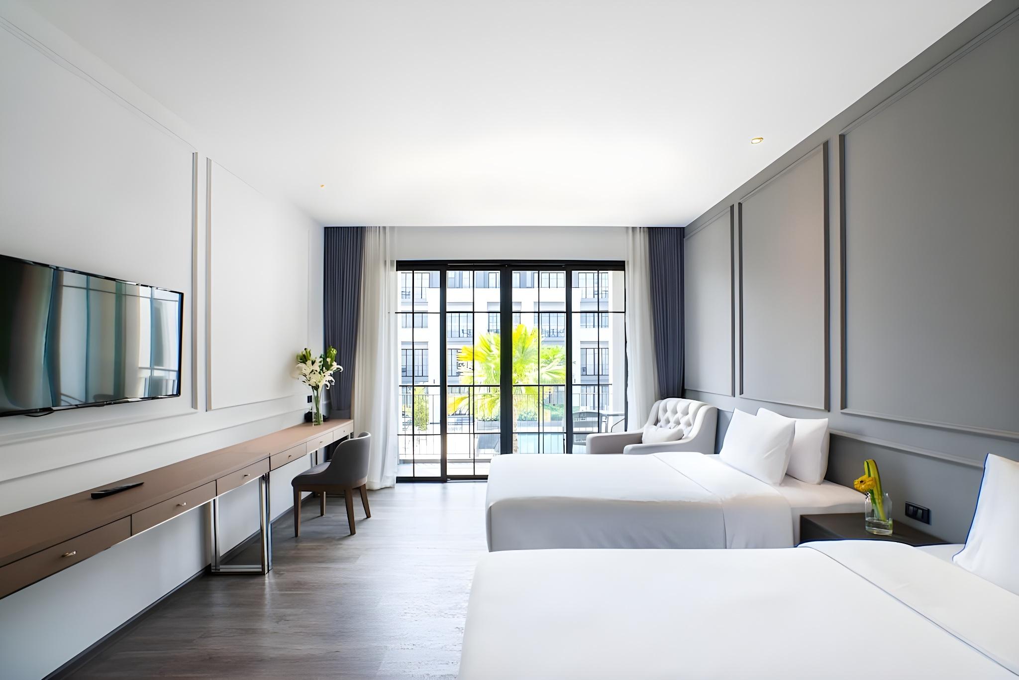 Semi Room, Deluxe, 2 Semi Double Beds