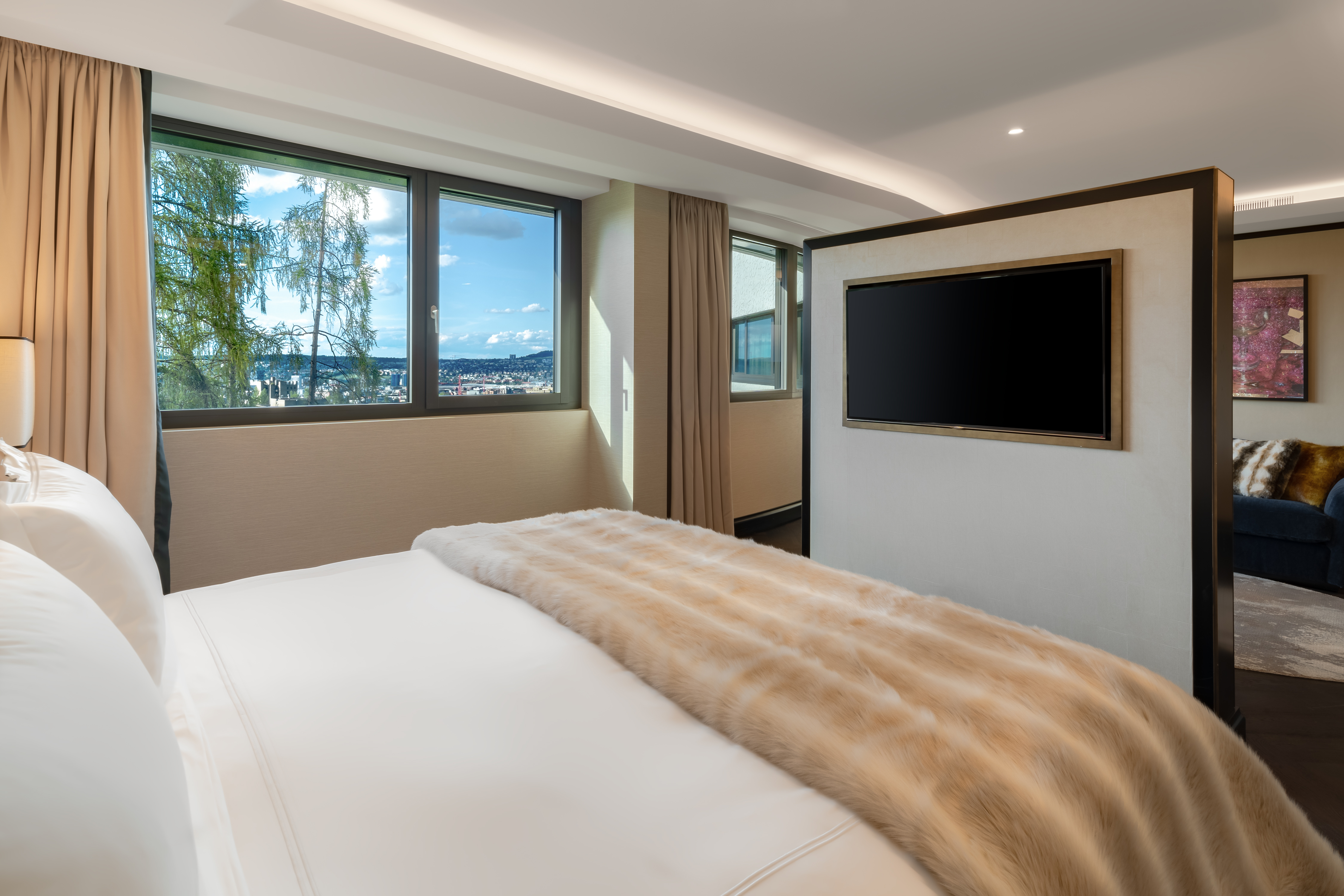 غرفة قياسية بسرير مزدوج