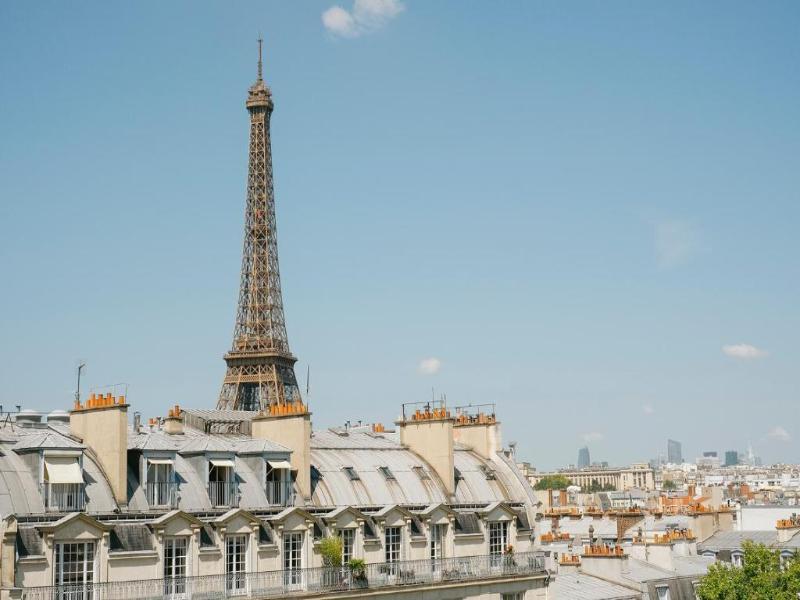 Deluxe, 2 Double Beds, Eiffel View