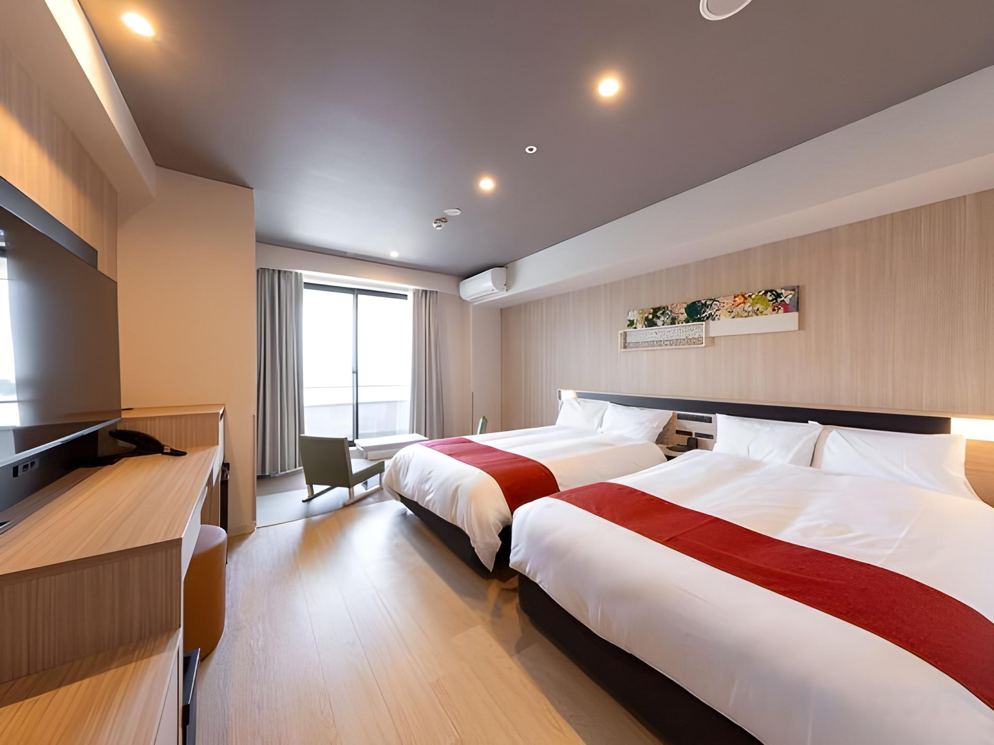 Semi Room, Japanese, Moderate, 2 Semi Double Beds, Annex, Grand Floor