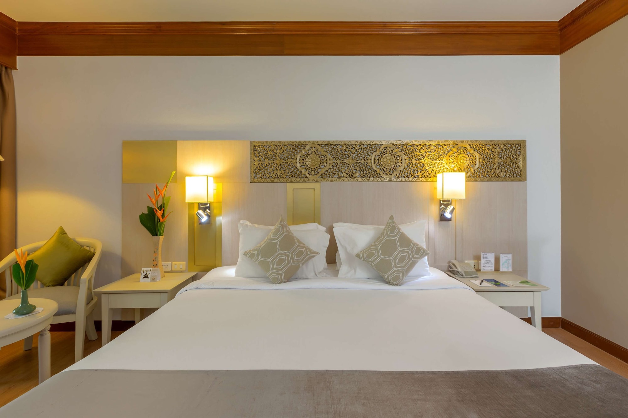 غرفة ديلوكس بسرير كينج بإطلالة على البحر بشرفة، Best Western Premier Bangtao Beach Resort & Spa 6/10