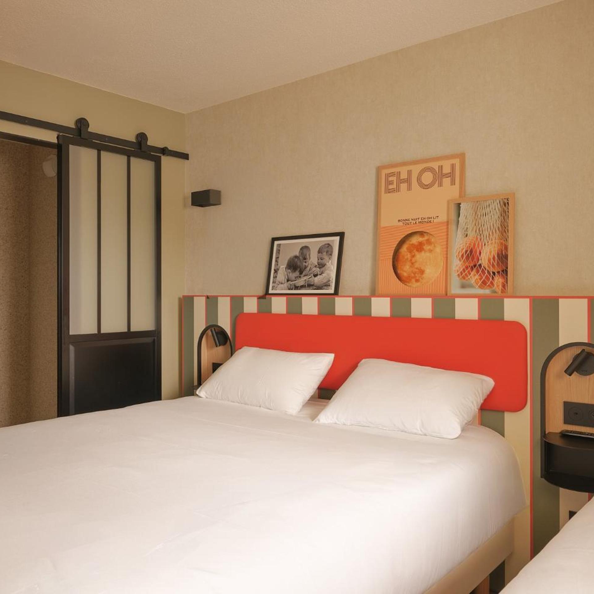 Triple, Double Bed