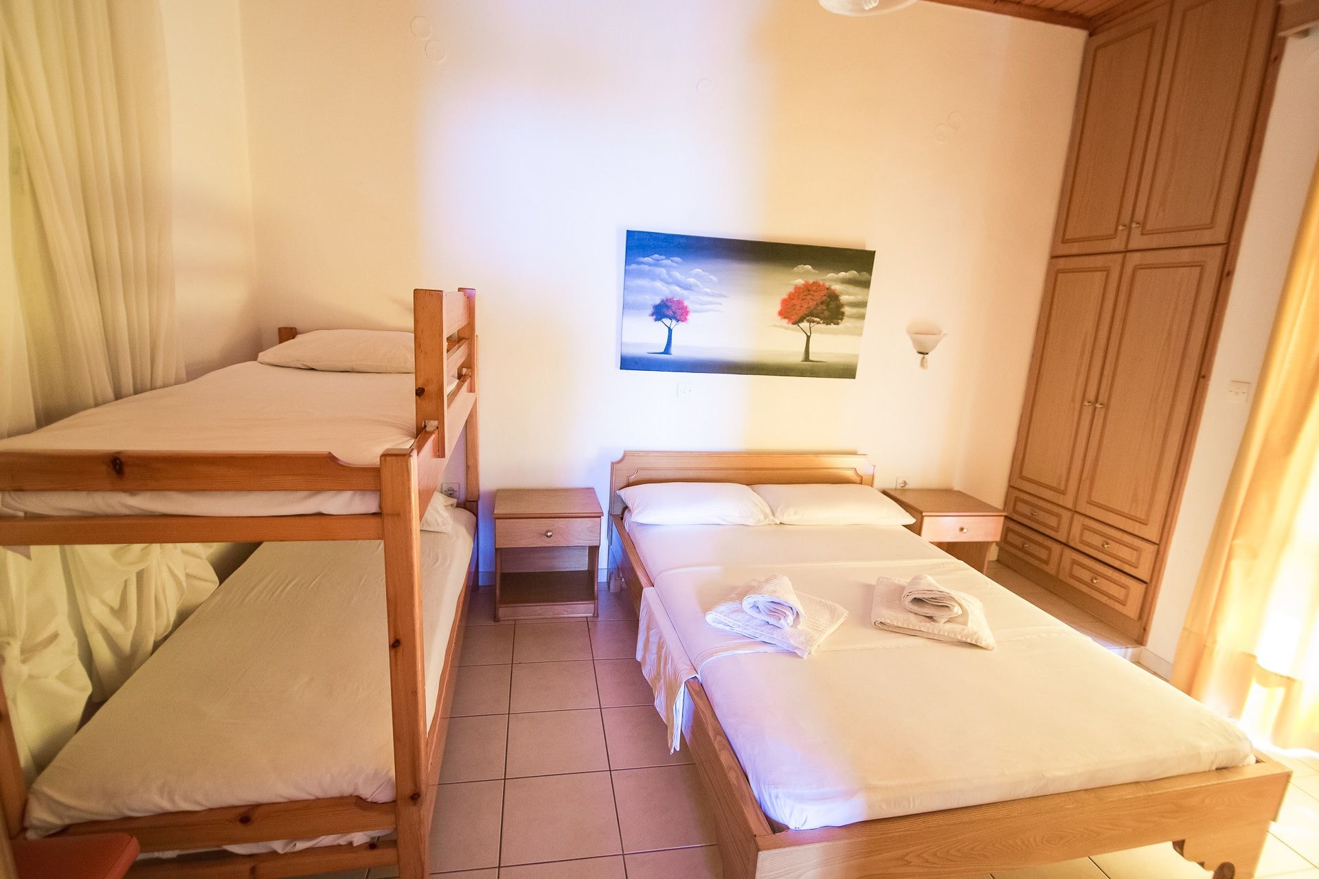 1 Bedroom, Apartment, Double and Twin Beds, Sea View