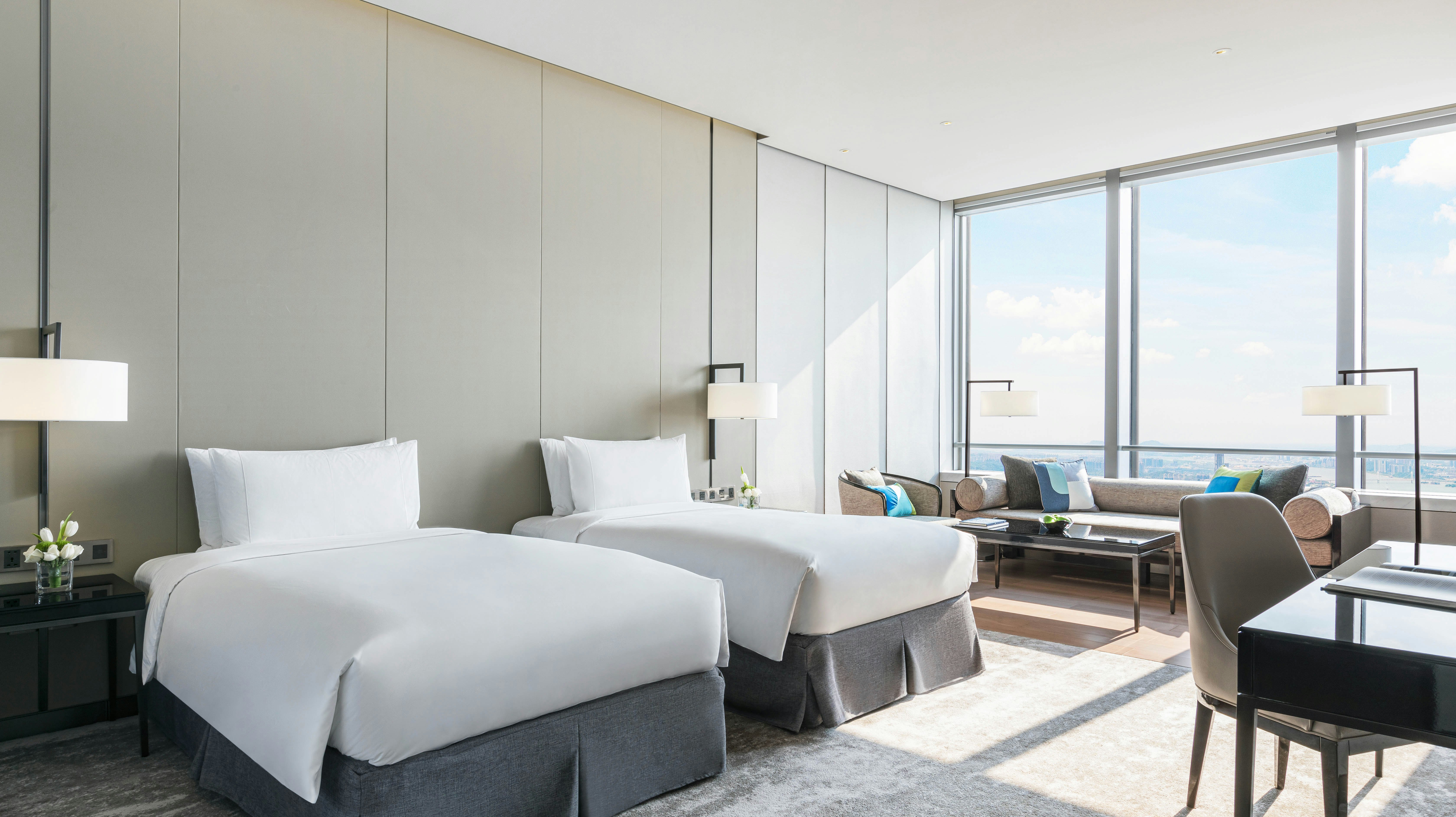 Grand, N3, Deluxe, Twin Beds, River View