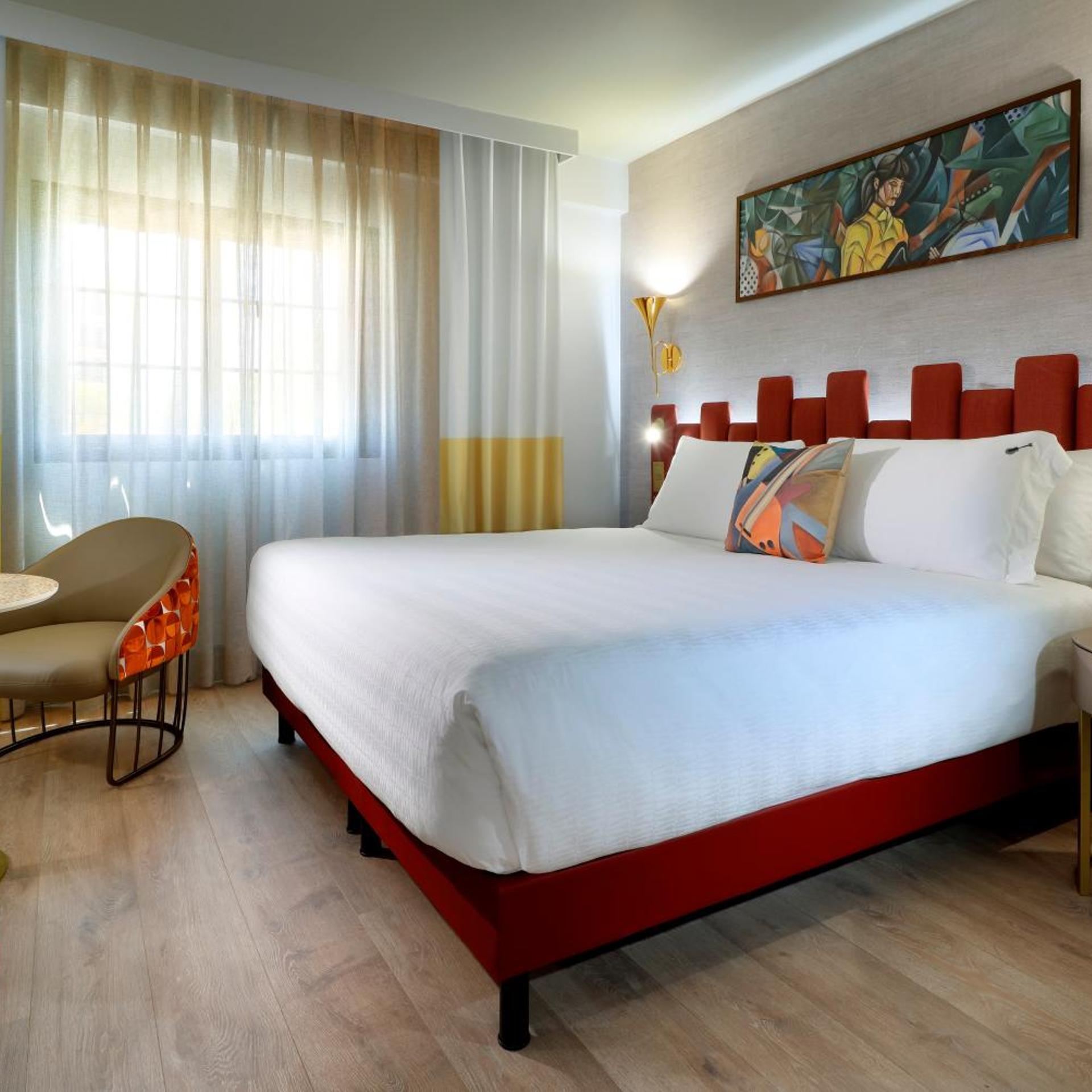 غرفة سوبيريور بسرير فردي، Hard Rock Hotel Marbella 2/5
