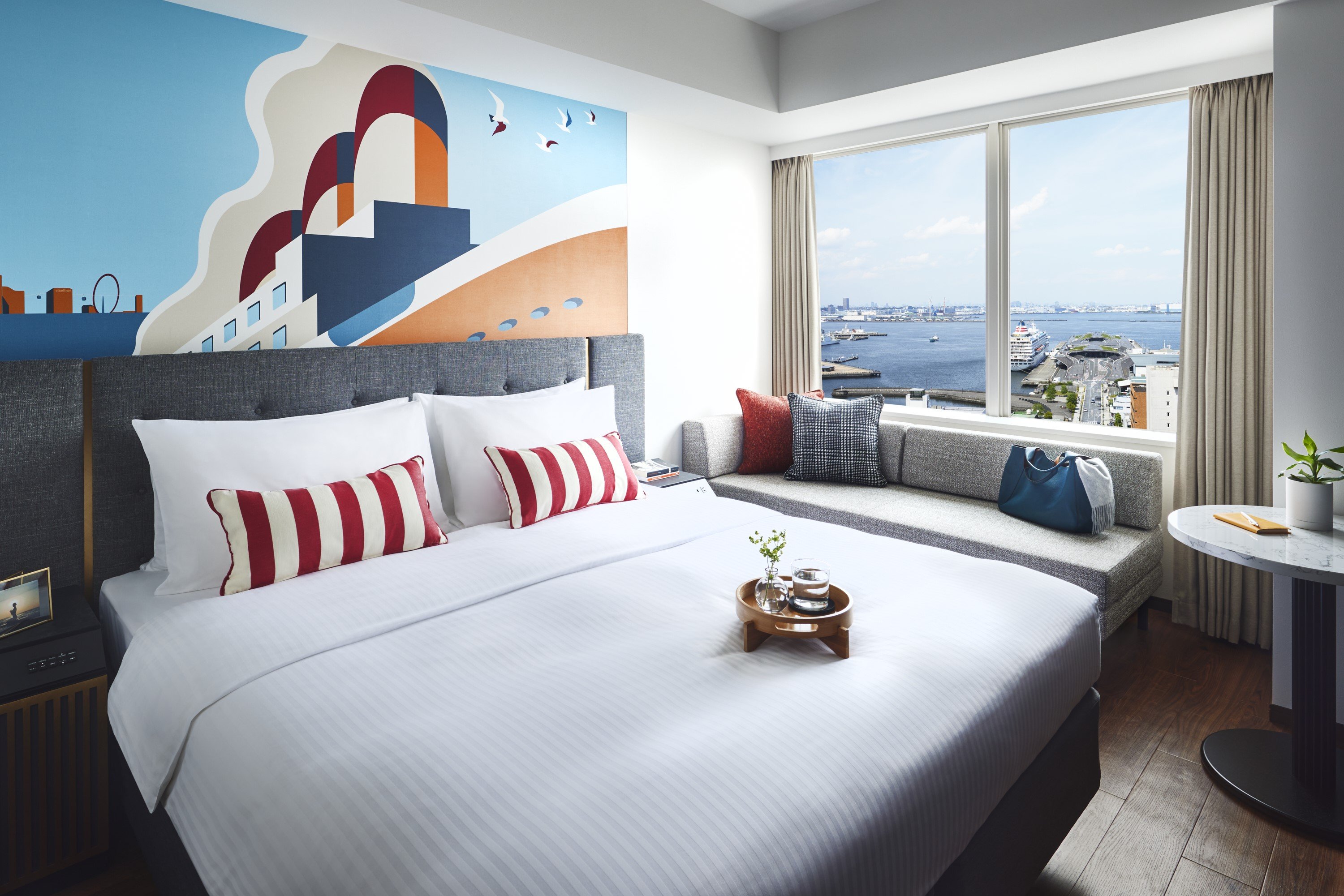 Studio, Double Bed, Harbour View