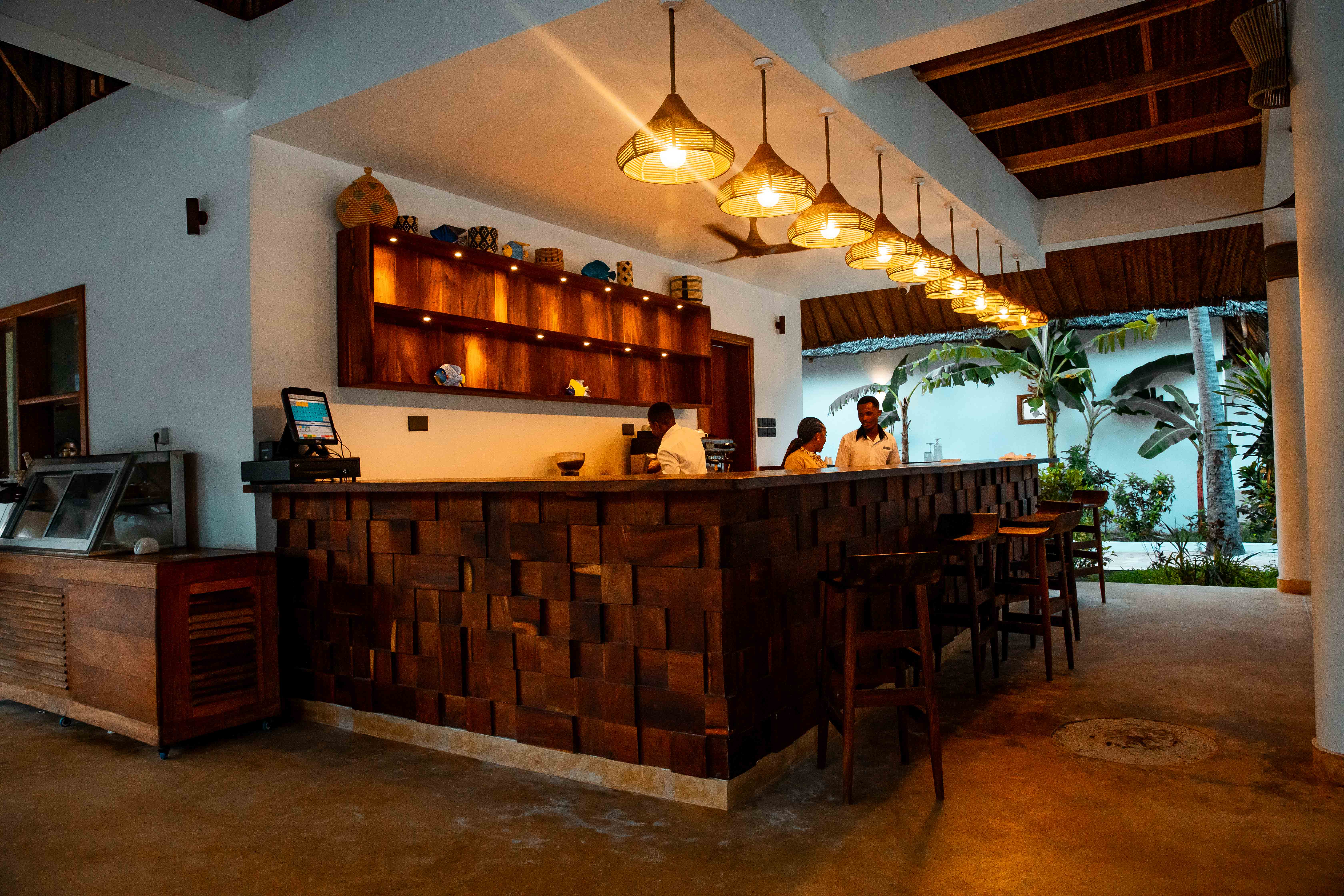 Lobby at SBH Monica Zanzibar, PAJE