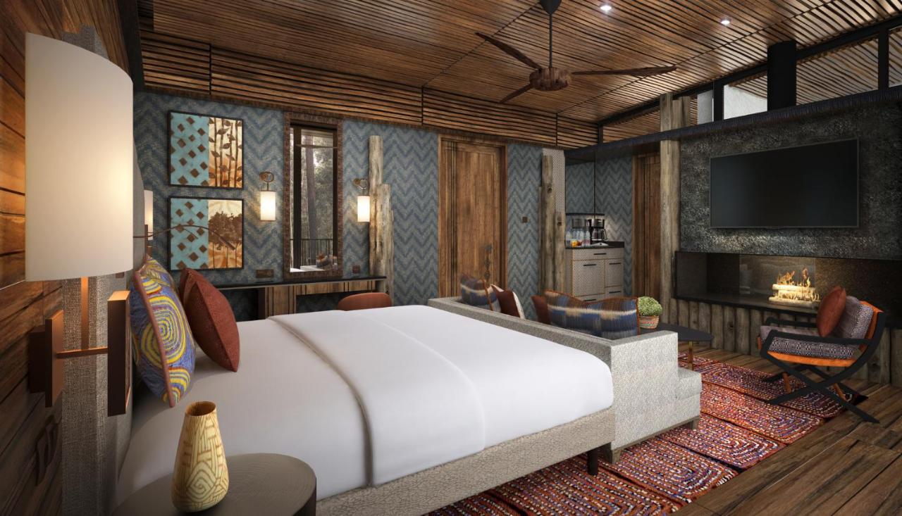 Forest, Lodge, King Bed