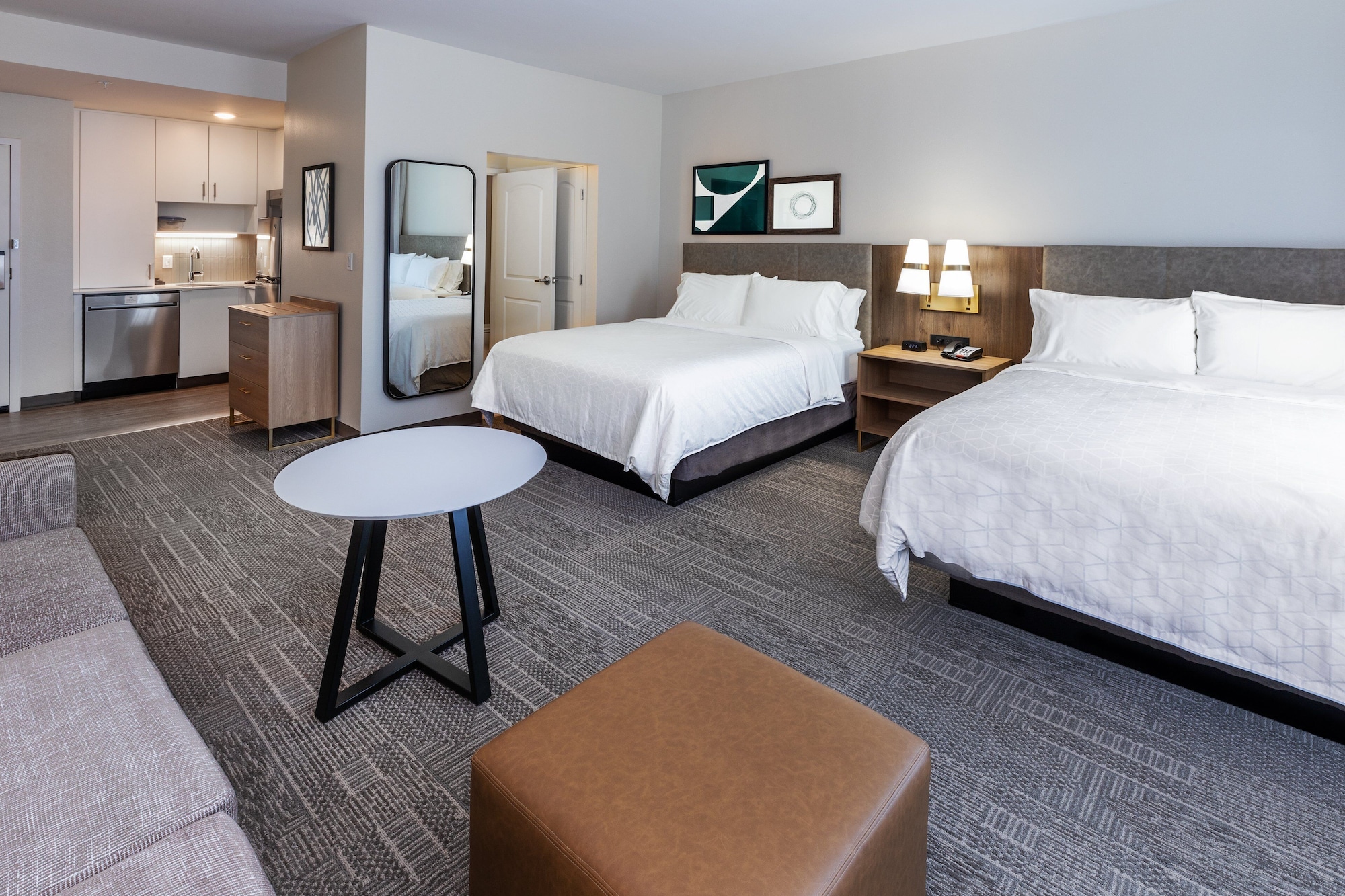 جناح استوديو بسريرين كوين بمطبخ، Staybridge Suites Portland 2/6