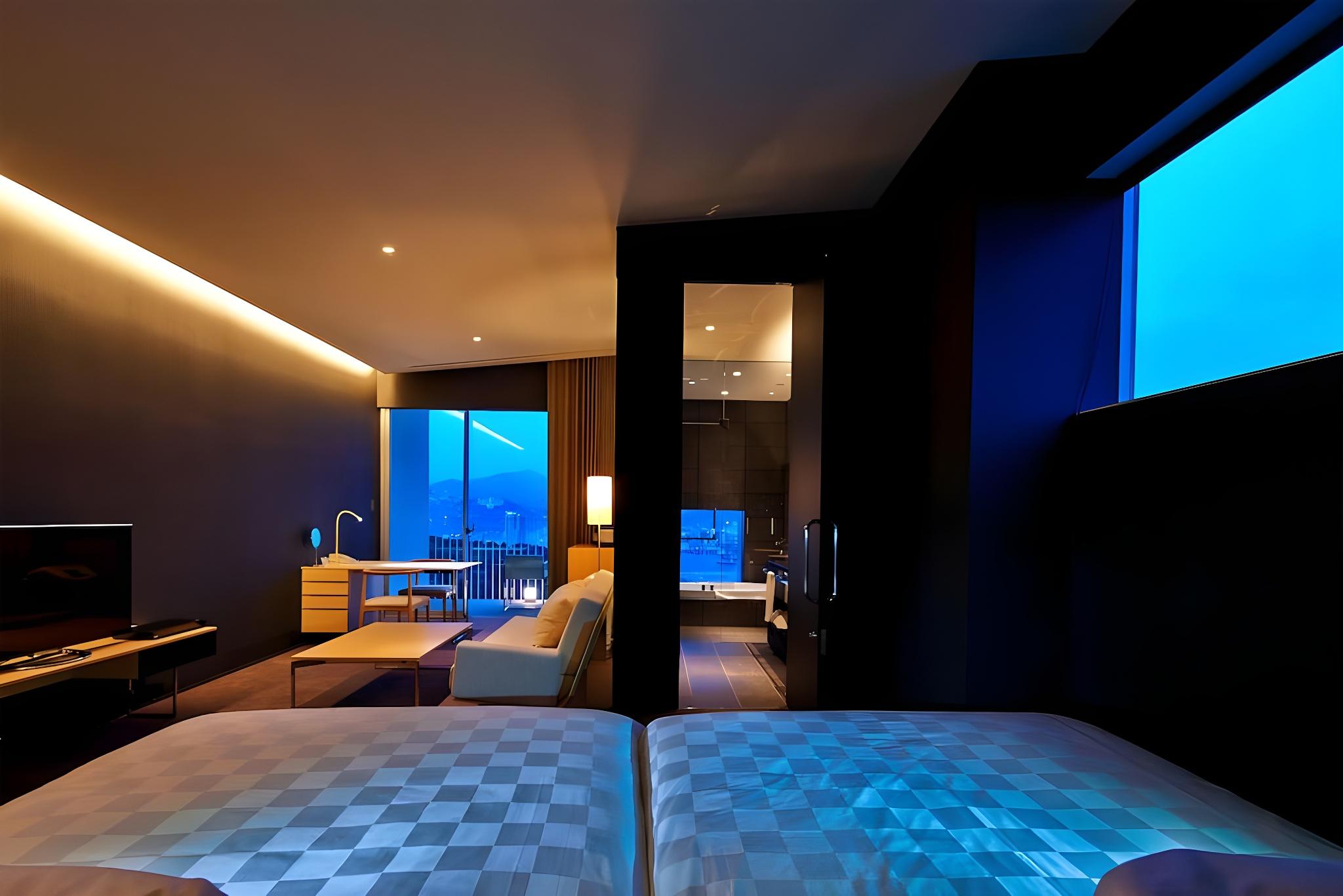Harbor, Premium, Luxury, Suite, Twin Beds, Jetted Tub, New Building