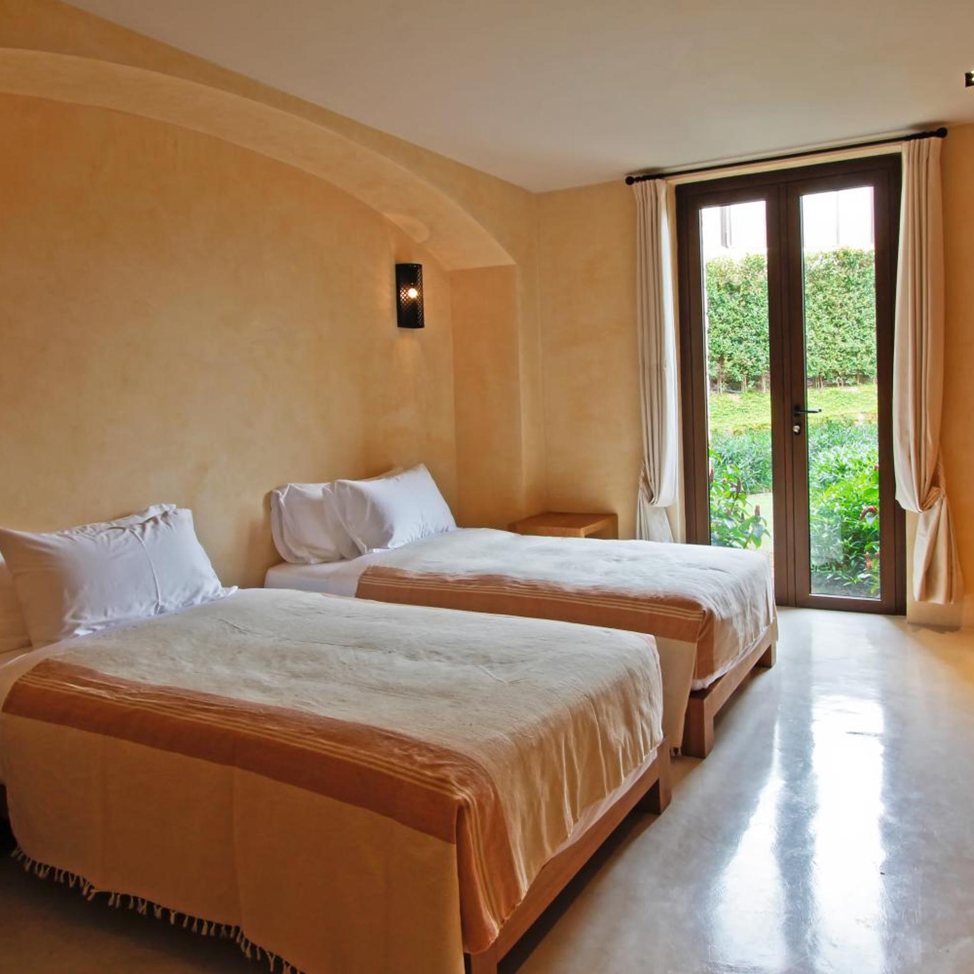 ROOM, TOWN VIEW