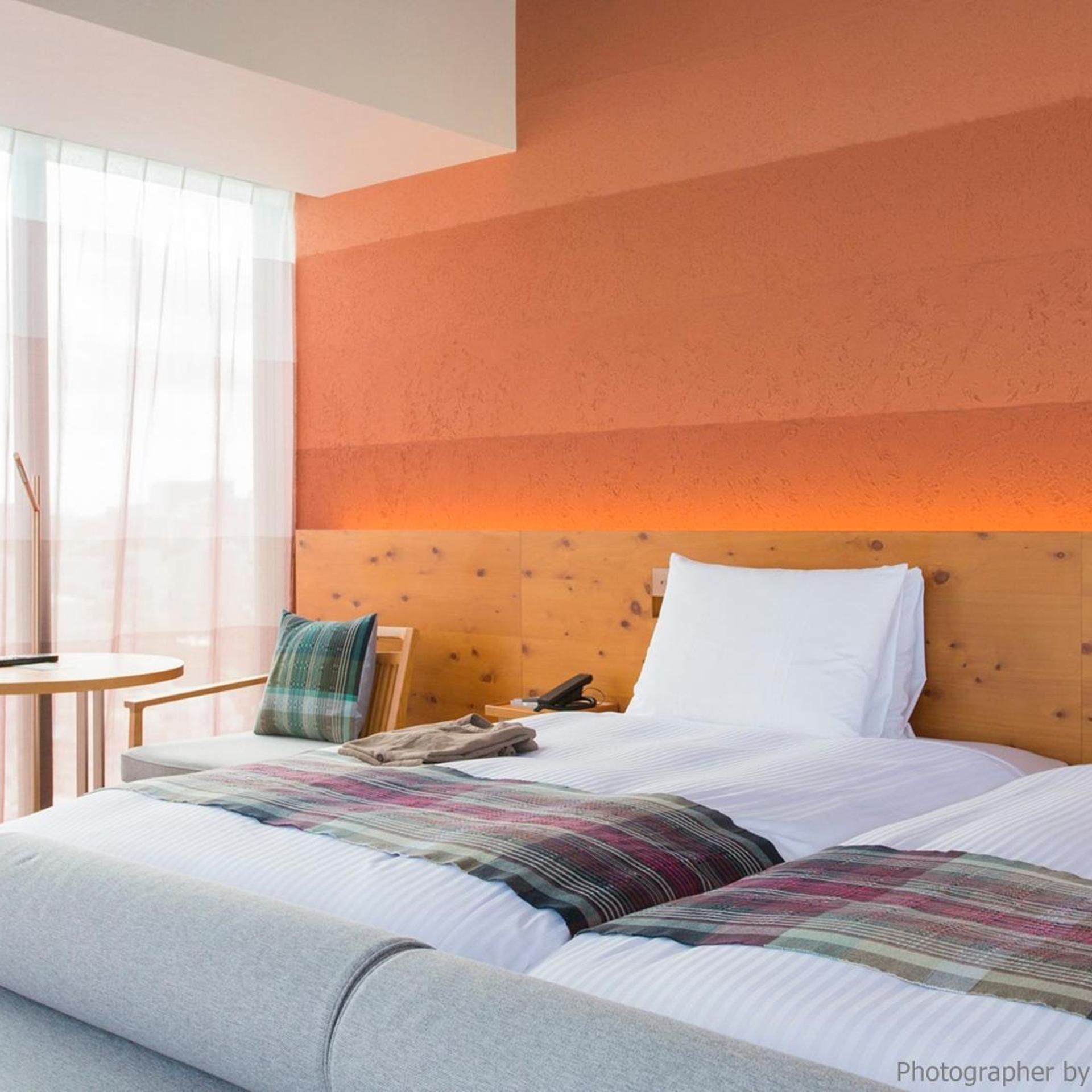 غرفة بريميوم ركنية بسريرين منفصلين، Hotel Strata Naha 4/9