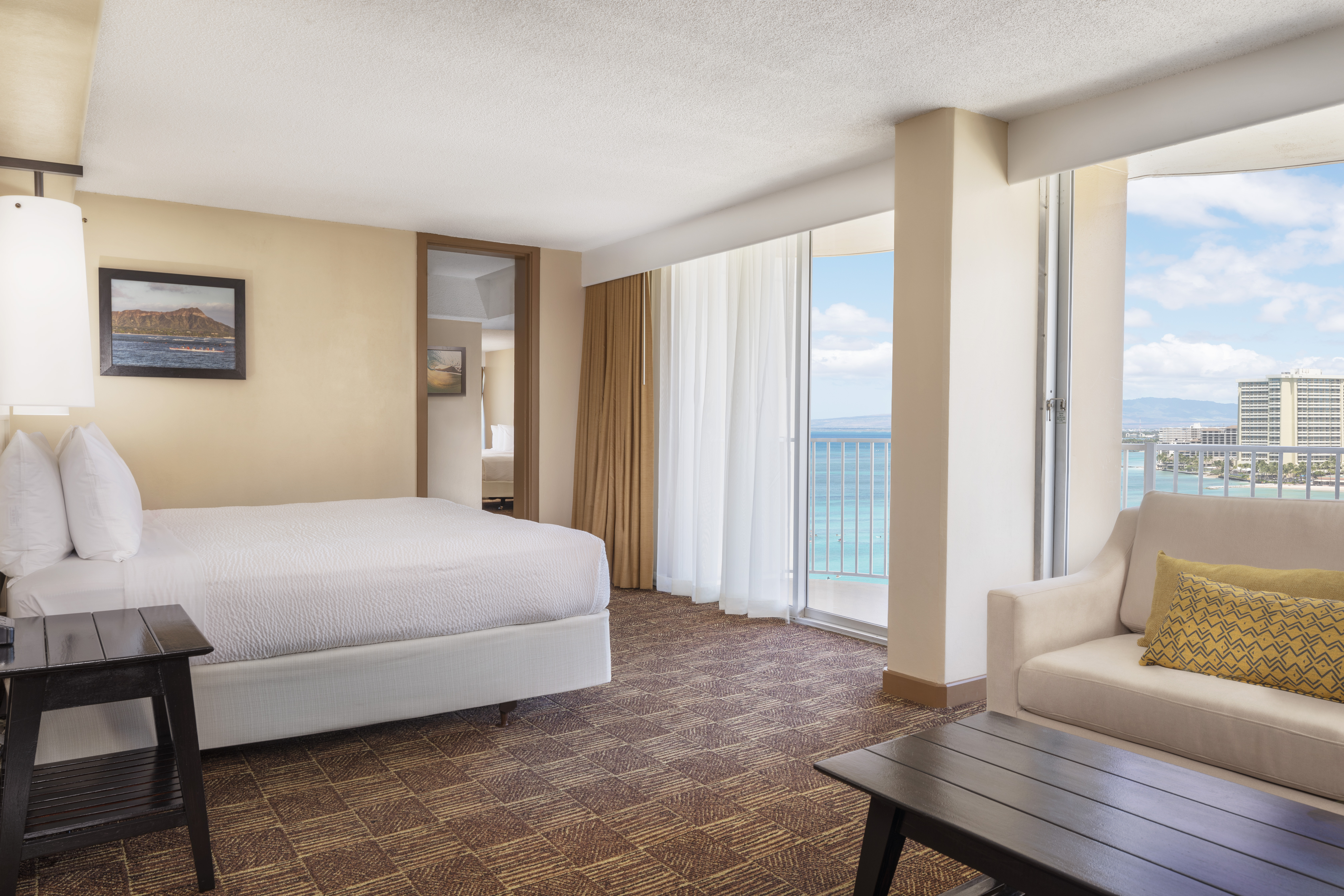Lanai, Junior Suite, King Bed, Ocean View