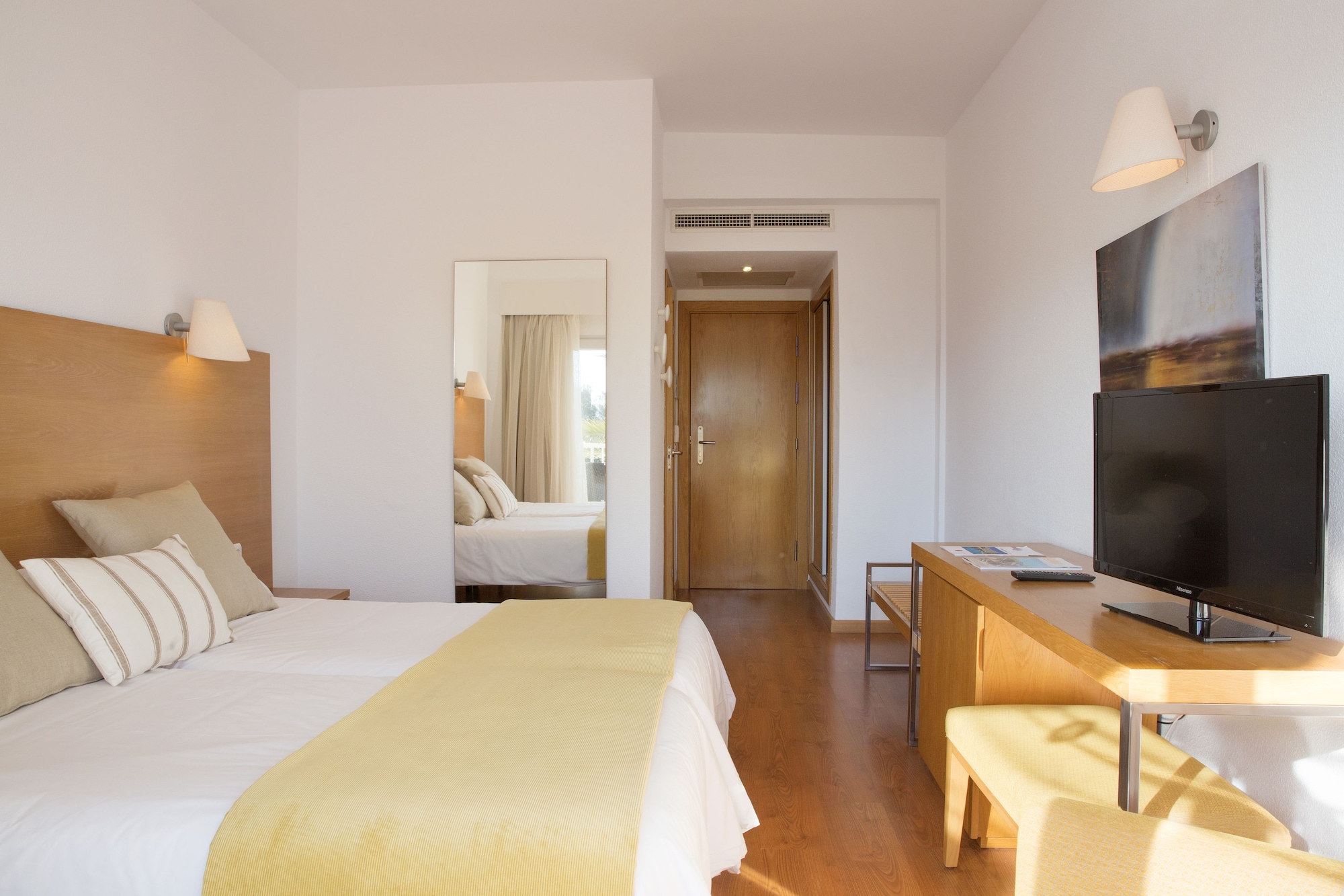 Tower, Double Bed, Balcony